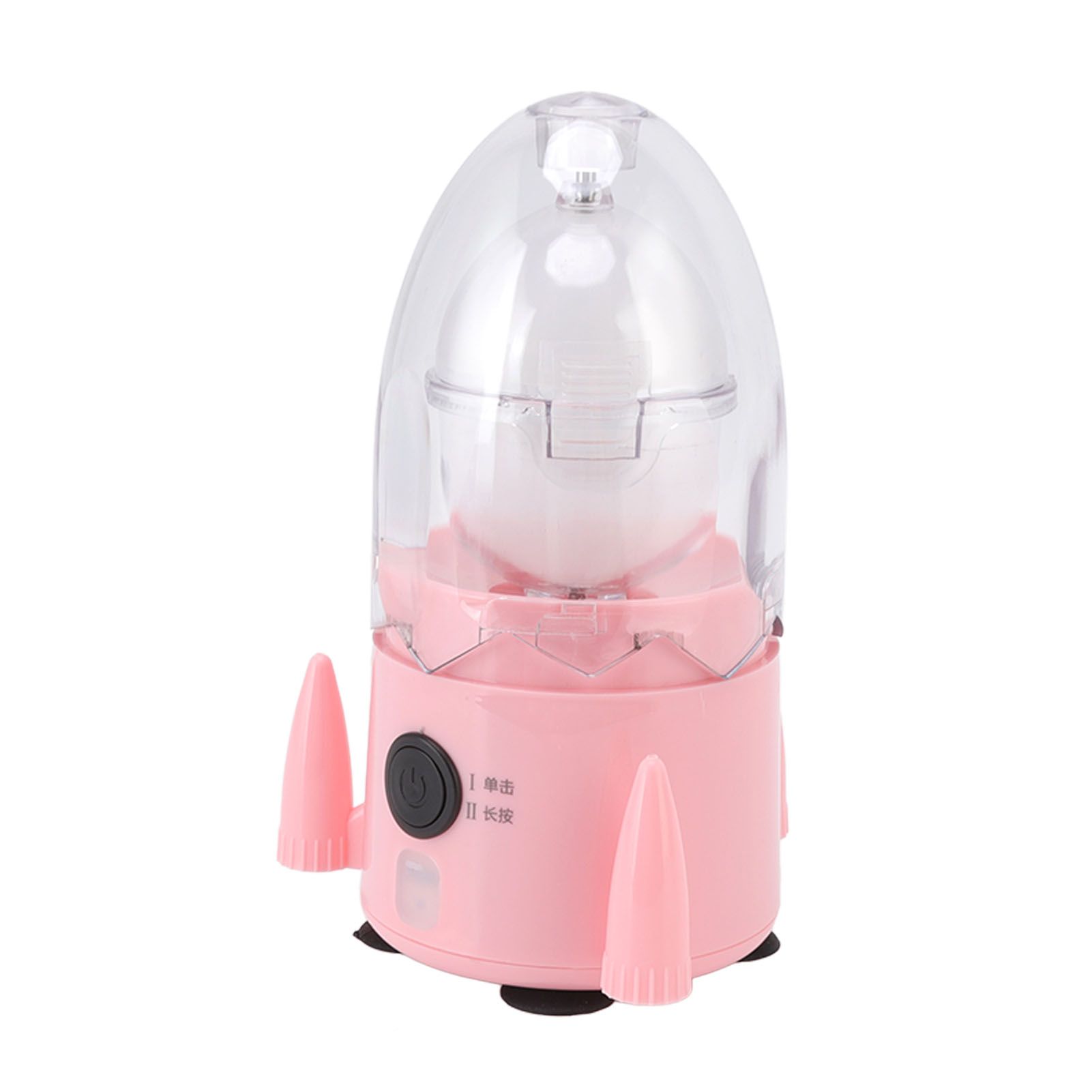 Egg Spinner Rechargeable Silicone Bottom Food Grade ABS Material Golden Egg Shakers for Home 15W 5V Pink - Image 3