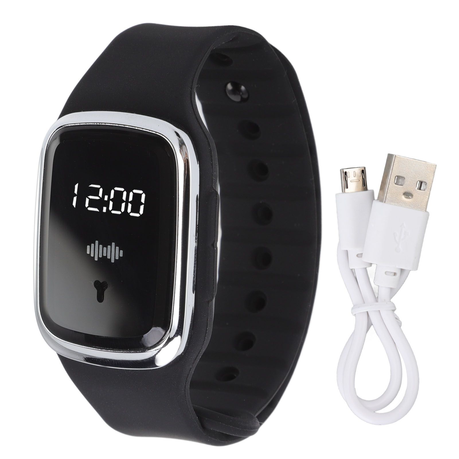 Ultrasonic Mosquito Repellent Bracelet Watch Adjustable Safe USB Mosquito Repellent Bracelet for Pregnant Woman Babies - Image 1