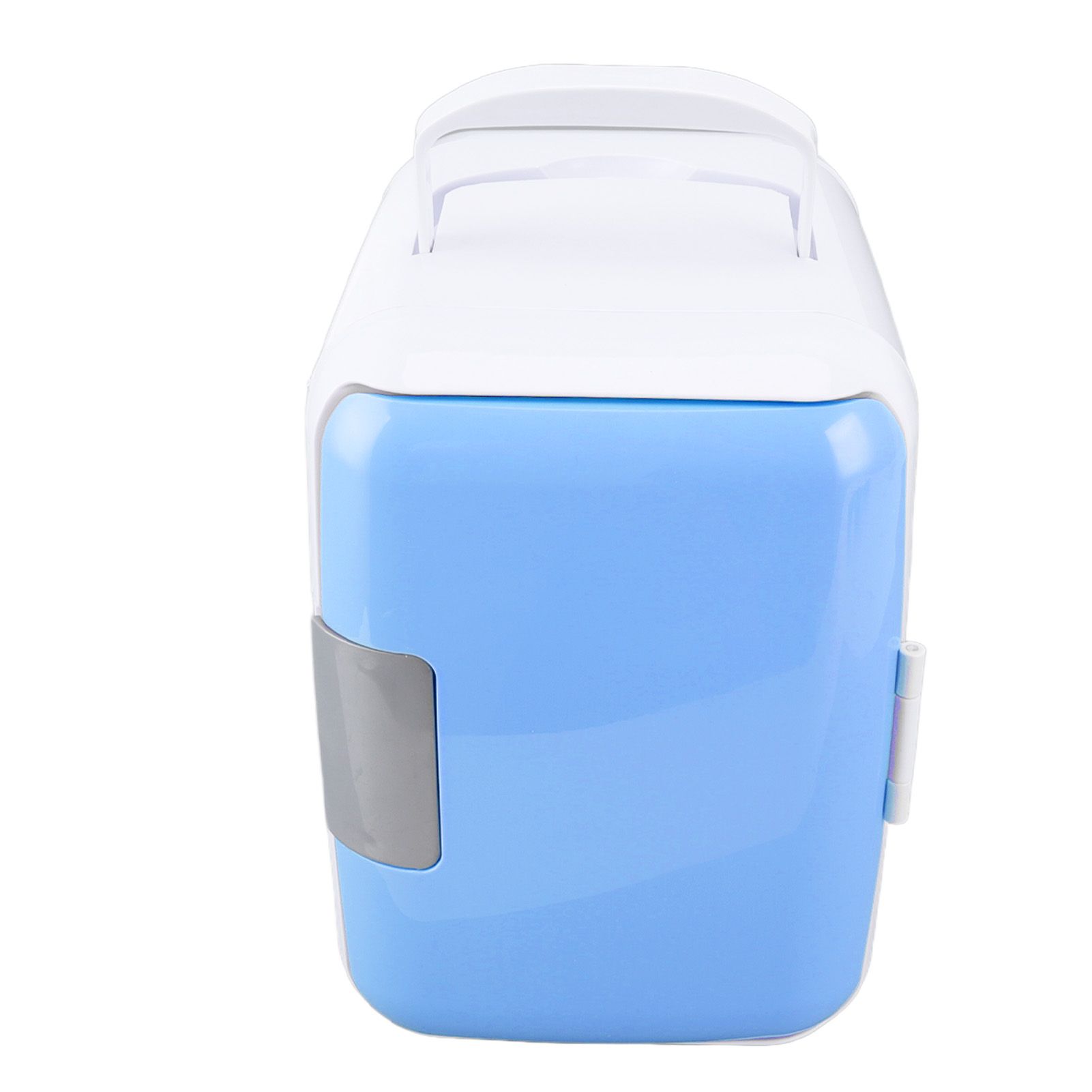 Car Fridge 4 Liters Durable ABS Cosmetic Storage Detachable Partition Portable Mini Fridge for Food Cosmetic Car Blue - Image 3