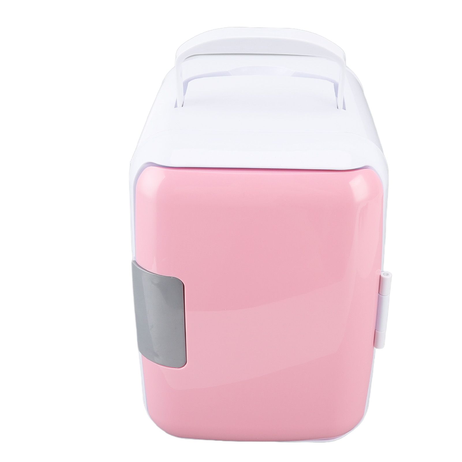 Car Fridge 4 Liters Durable ABS Cosmetic Storage Detachable Partition Portable Mini Fridge for Food Cosmetic Car Pink - Image 7