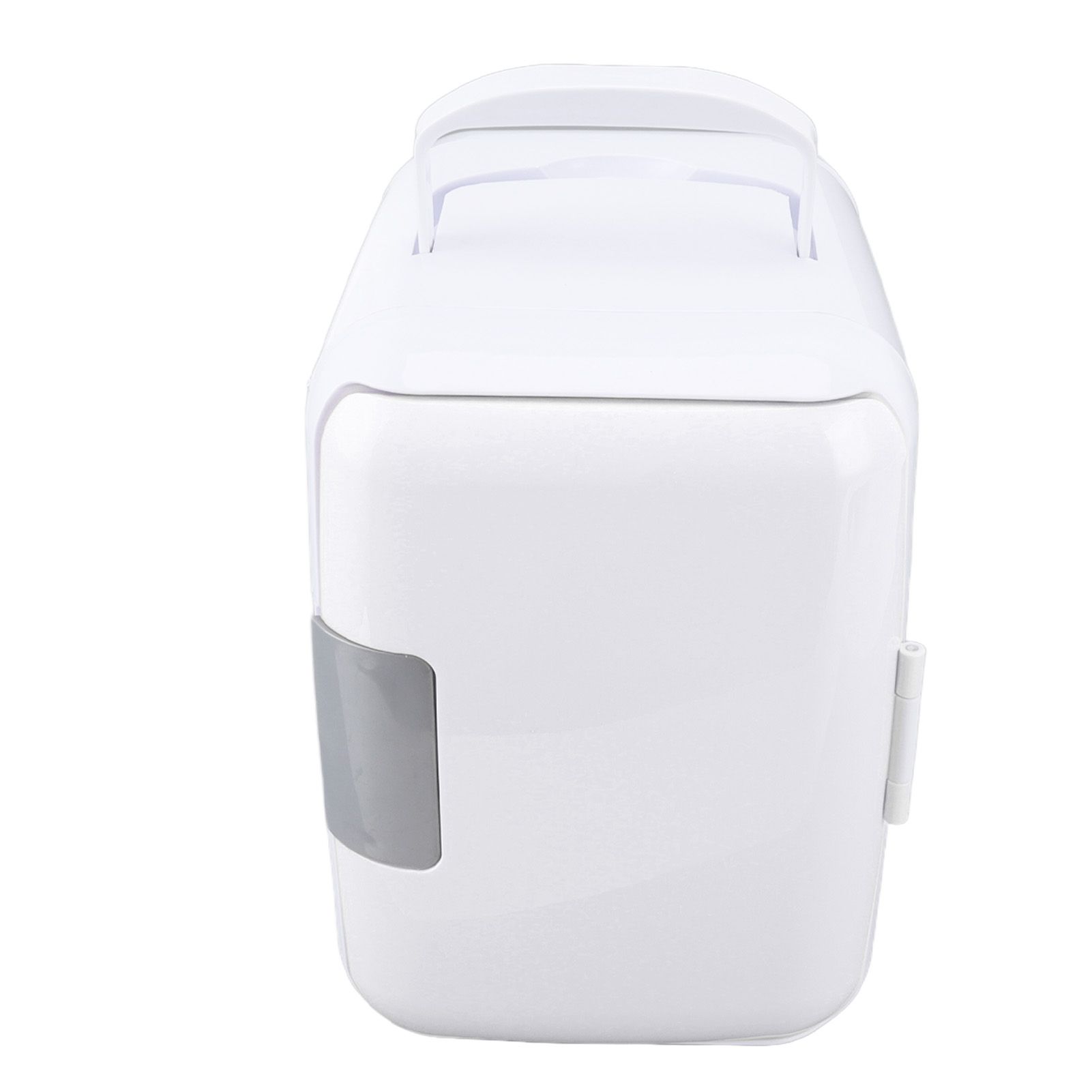 Car Fridge 4 Liters Durable ABS Cosmetic Storage Detachable Partition Portable Mini Fridge for Food Cosmetic Car White - Image 6