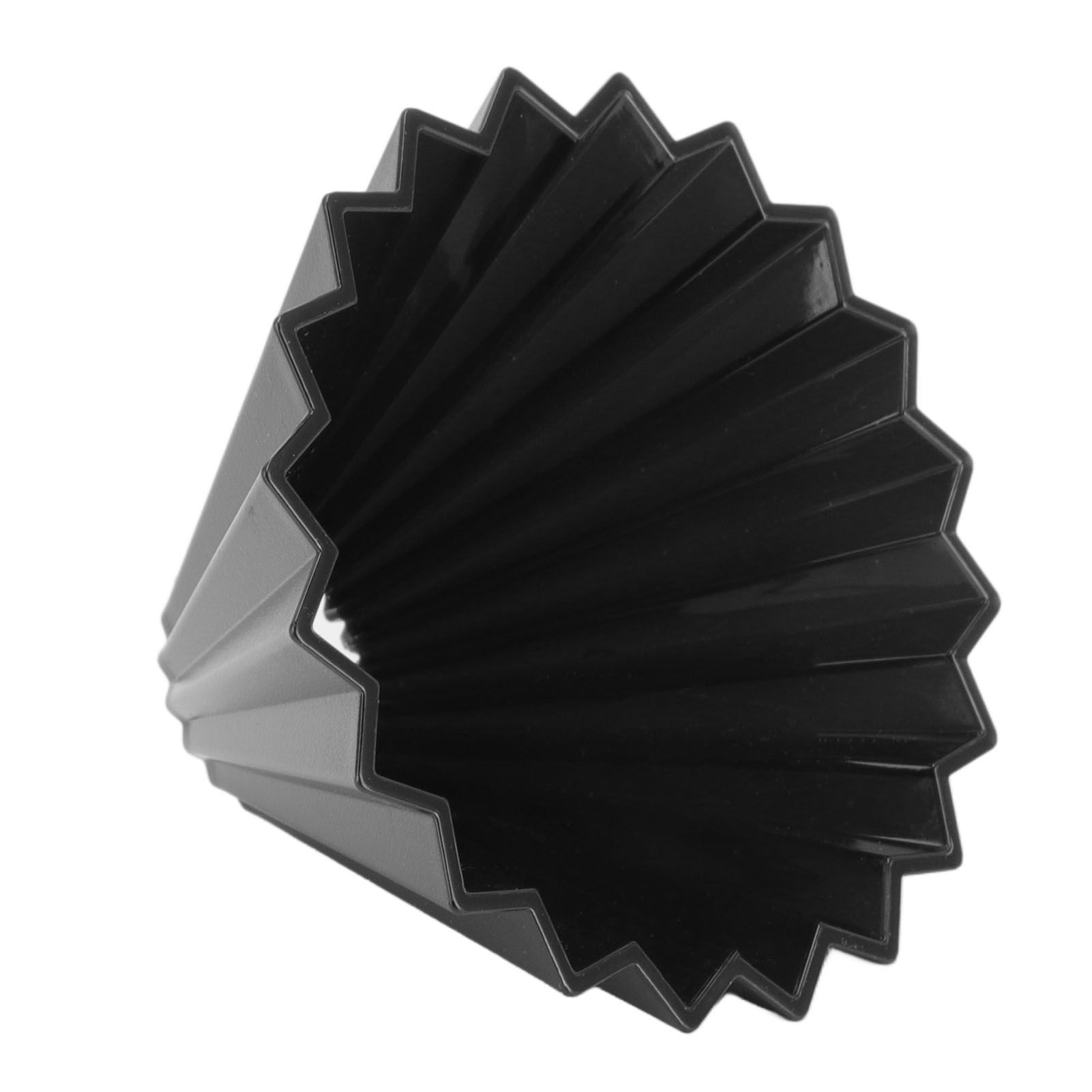 Coffee Filter Cup Resin Conical Reusable Hand Brewed Coffee Dripper Strainer for Kitchen Black - Image 4
