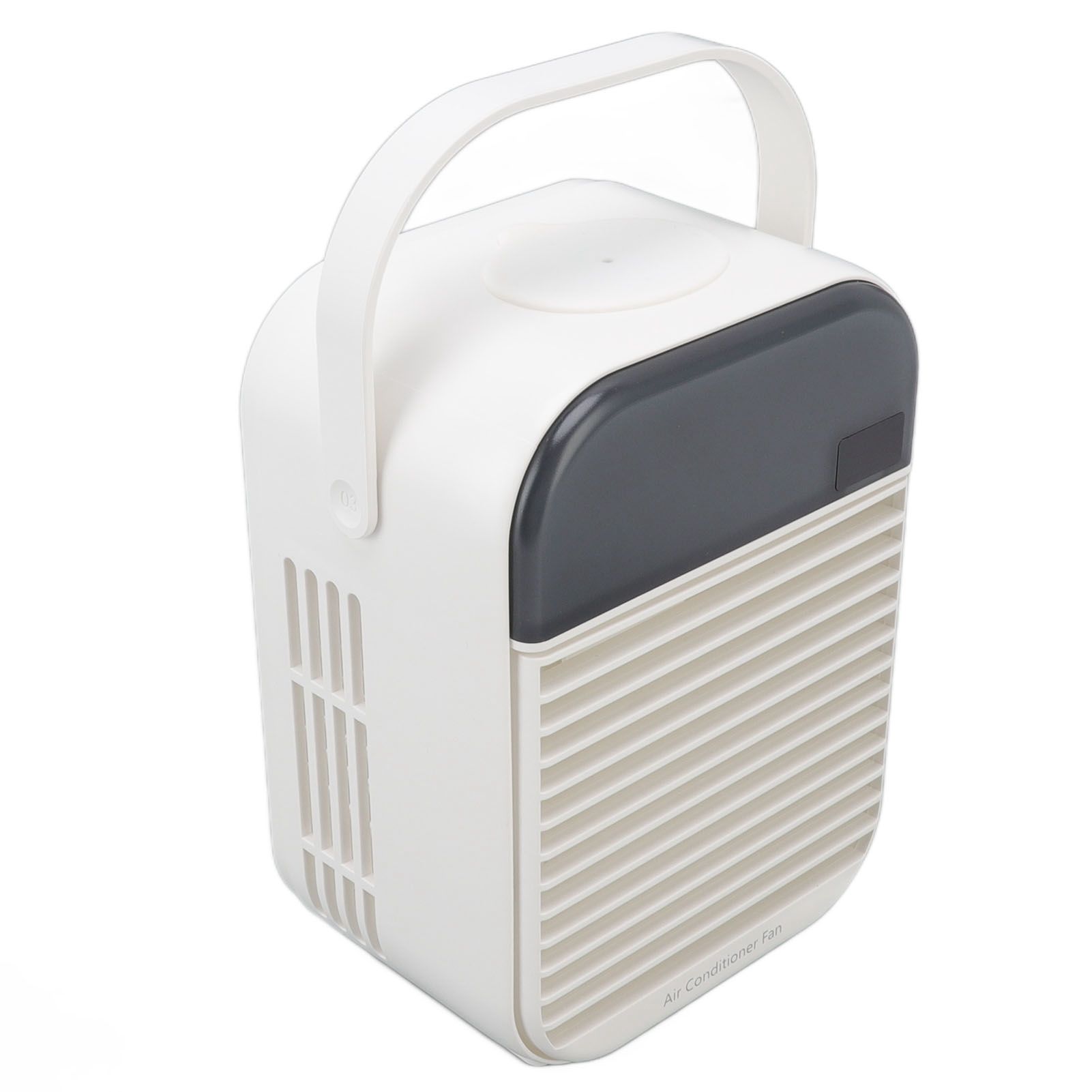 Portable Air Conditioner Fan 3 Wind Speed Efficient Misting Low Noise USB Air Conditioner Cooling Fan with Night Light White - Image 5