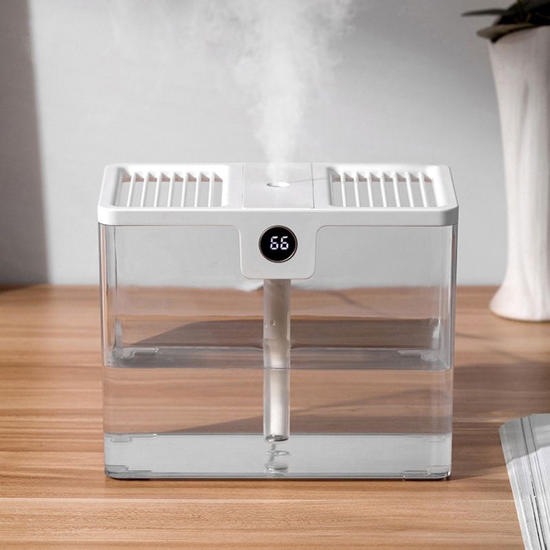 T15 USB Portable Humidifier Home Desktop Moisturizing Atomizer 1.5L Large Capacity Humidifier White - Image 3