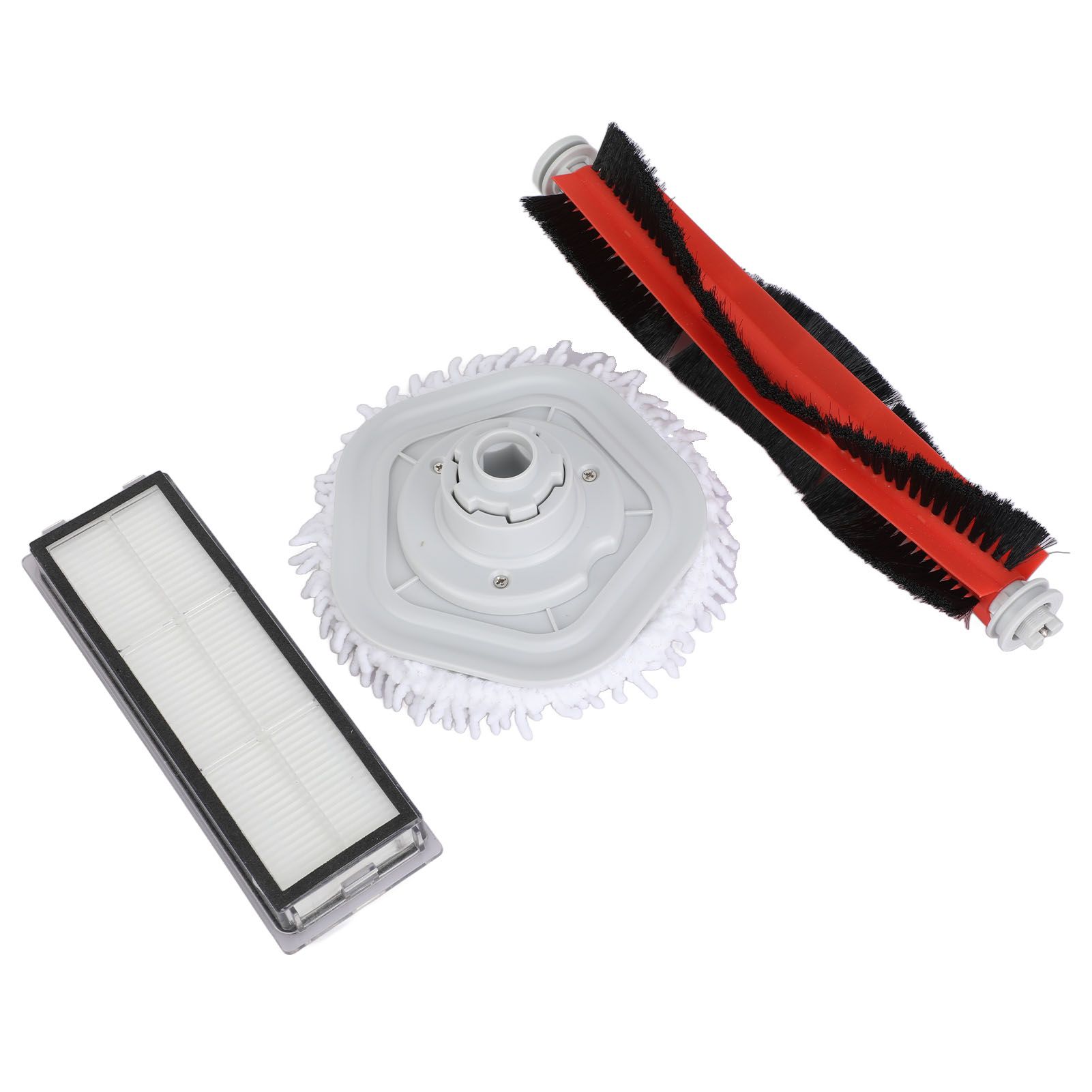 Vacuum Cleaner Parts Rolling Side Brush Filter Mop Cloth Set Kit for Dreame W10 Pro - Image 3
