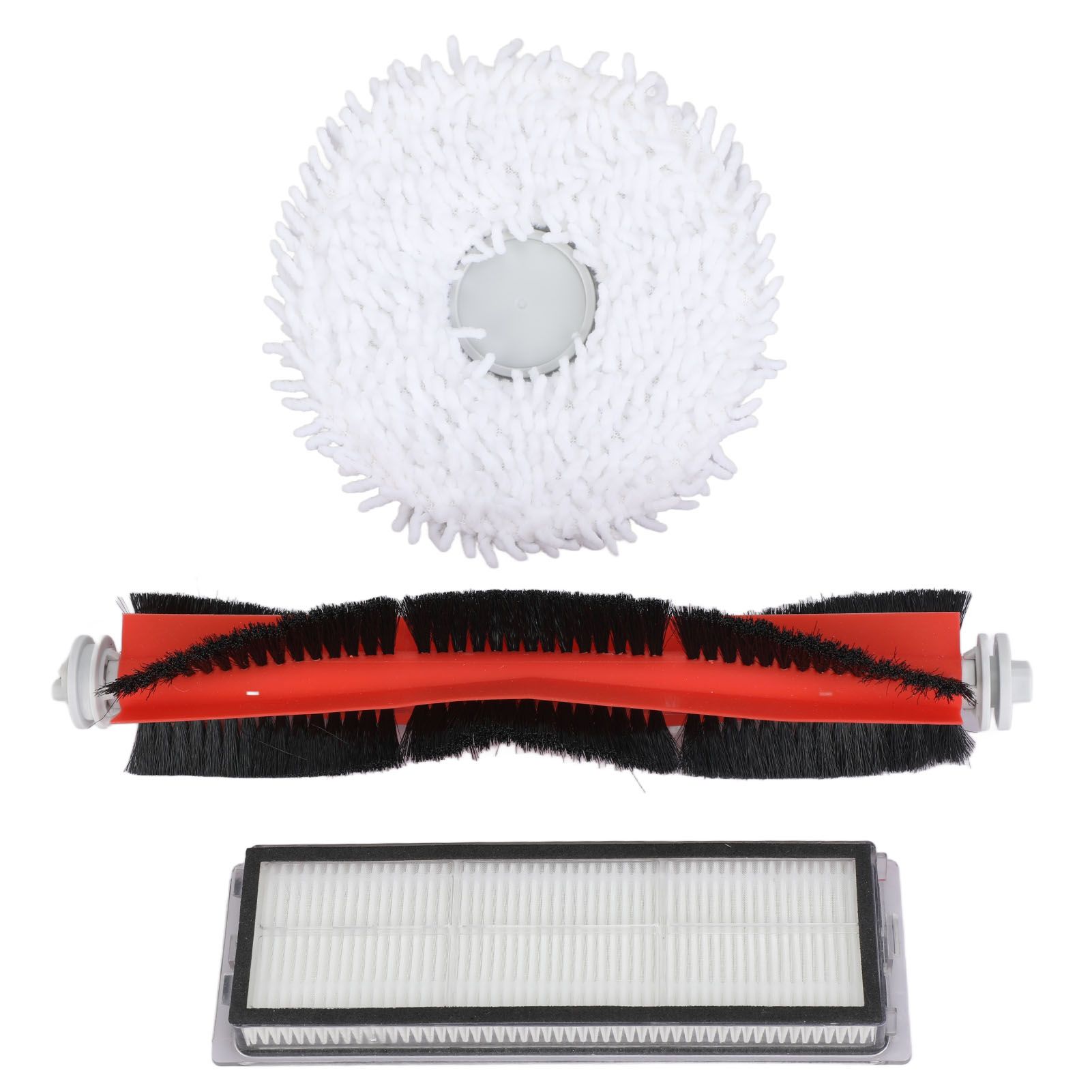 Vacuum Cleaner Parts Rolling Side Brush Filter Mop Cloth Set Kit for Dreame W10 Pro - Image 4