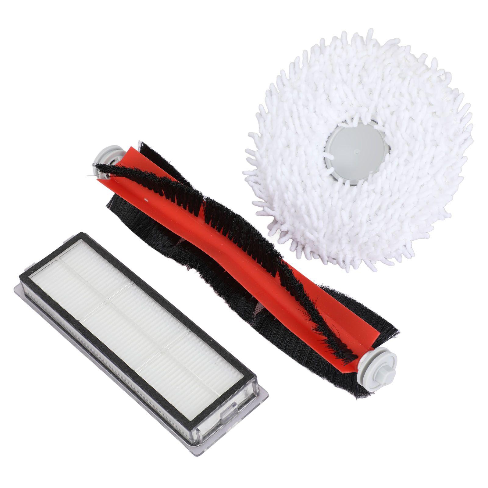 Vacuum Cleaner Parts Rolling Side Brush Filter Mop Cloth Set Kit for Dreame W10 Pro - Image 5