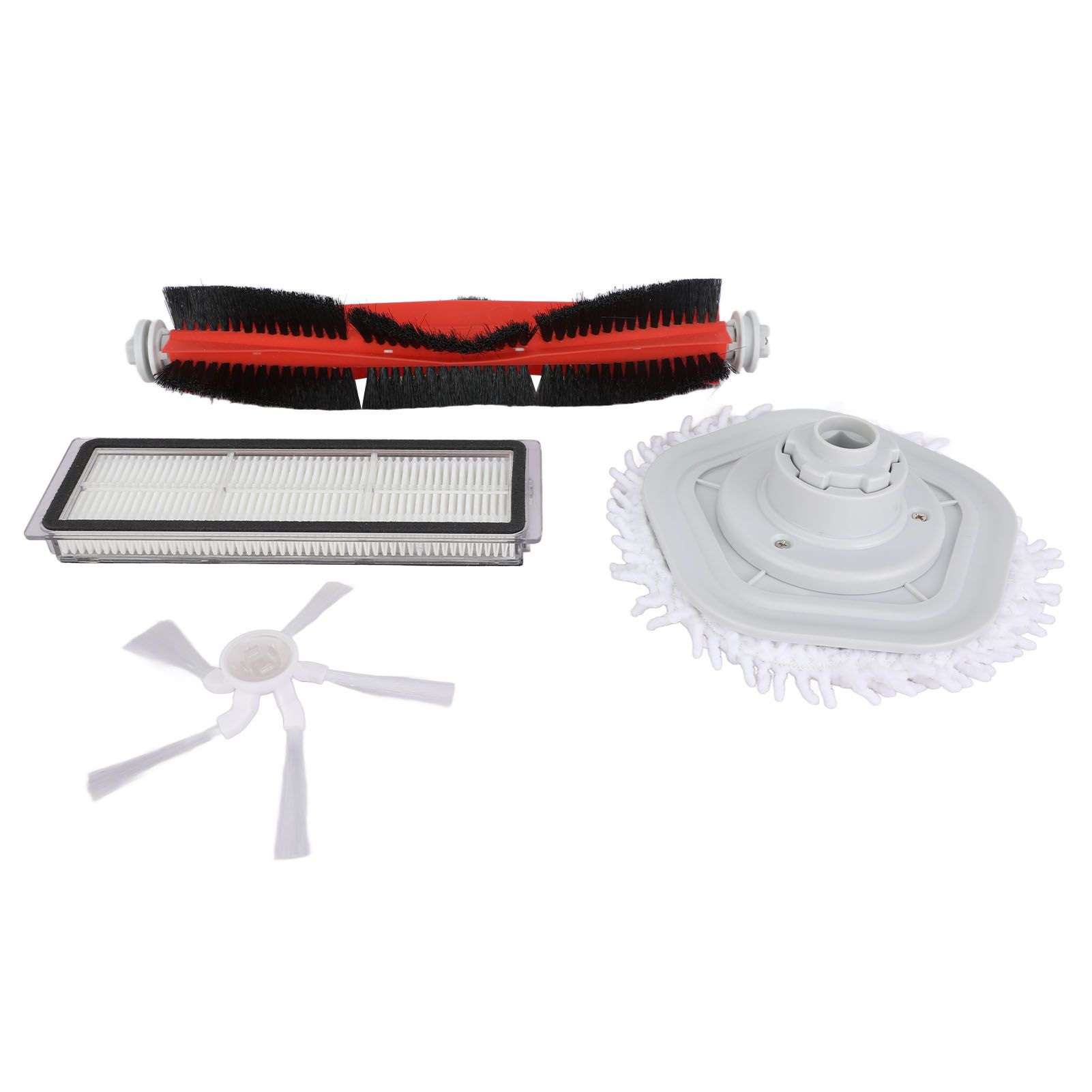 Vacuum Cleaner Parts Rolling Side Brush Filter Mop Cloth Set Kit for Dreame W10 Pro - Image 7
