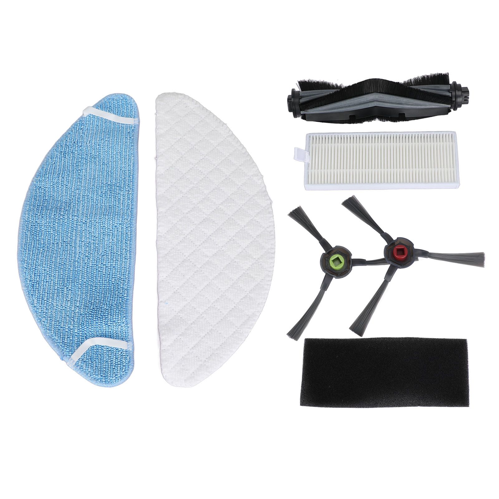 Sweeper Accessories Set Washable Mop Disposable Mop Rolling Brush Side Brush Filter Screen for Yeedi K650 - Image 1