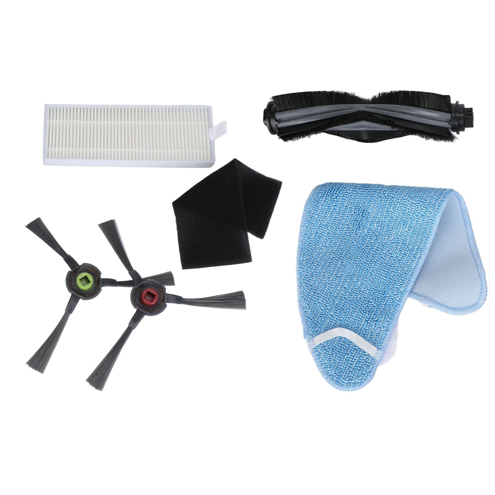 Sweeper Accessories Set Washable Mop Disposable Mop Rolling Brush Side Brush Filter Screen for Yeedi K650 - Image 3