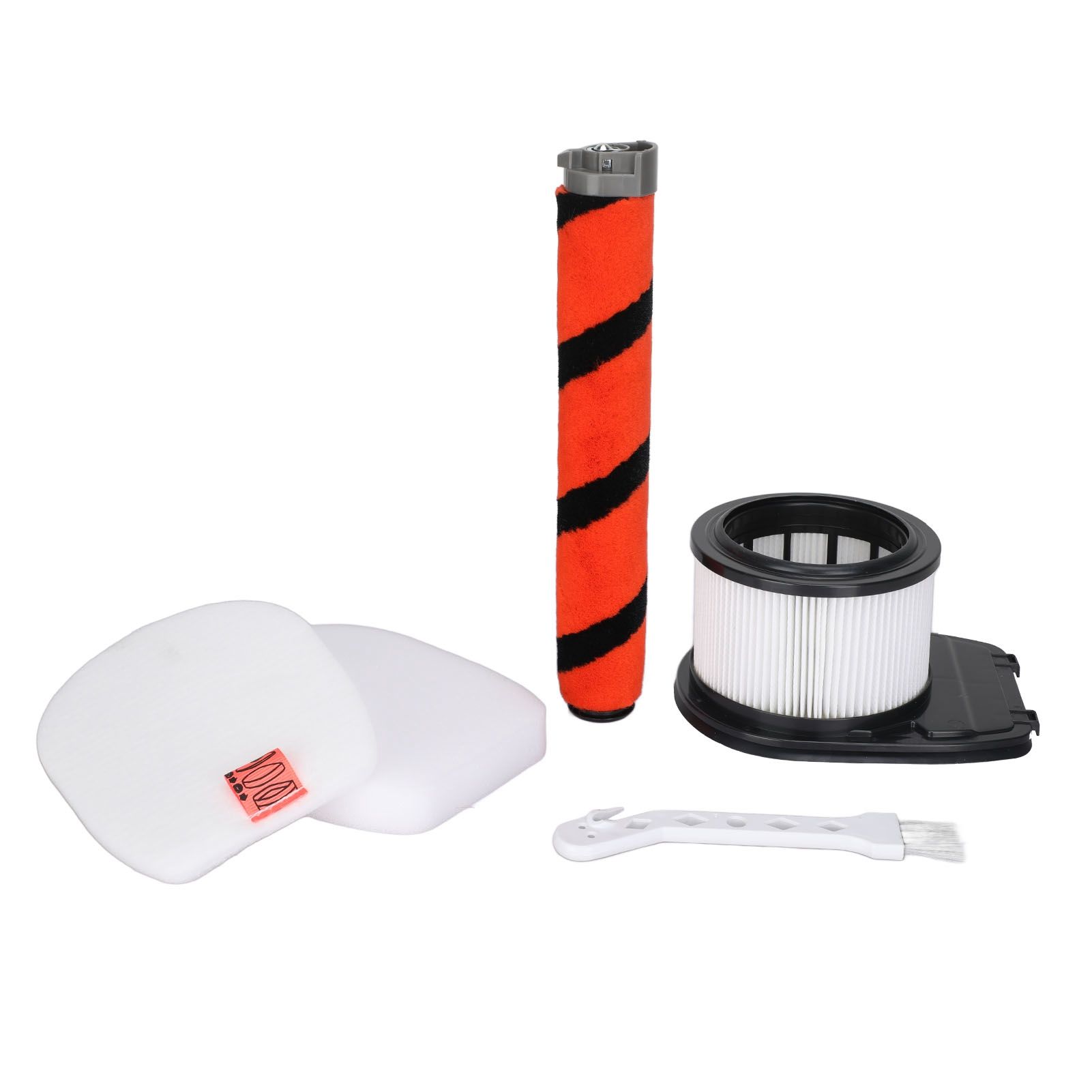 Roller Brush Filter White Cotton Cleaning Brush Set for Shark IZ300UK IZ320 Vacuum Cleaner - Image 1