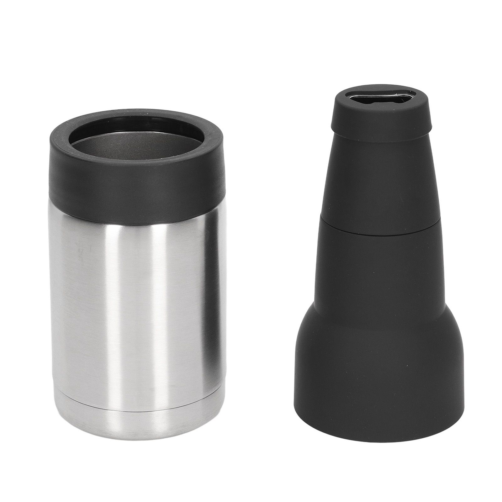 Vacuum Double Wall Stainless Steel Can Insulation and Cold Storage Tank with Bottle Opener Steel Color - Image 3
