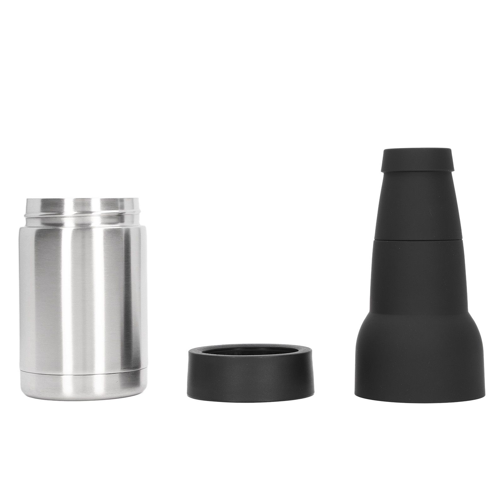 Vacuum Double Wall Stainless Steel Can Insulation and Cold Storage Tank with Bottle Opener Steel Color - Image 5