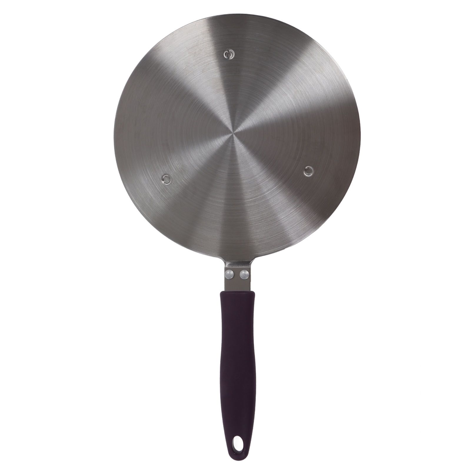 Induction Adapter Plate Stainless Steel Heat Diffuser with Purple Handle Kitchen Accessories for Iron Pot Ceramic Pot 21.5cm/8.46in - Image 1