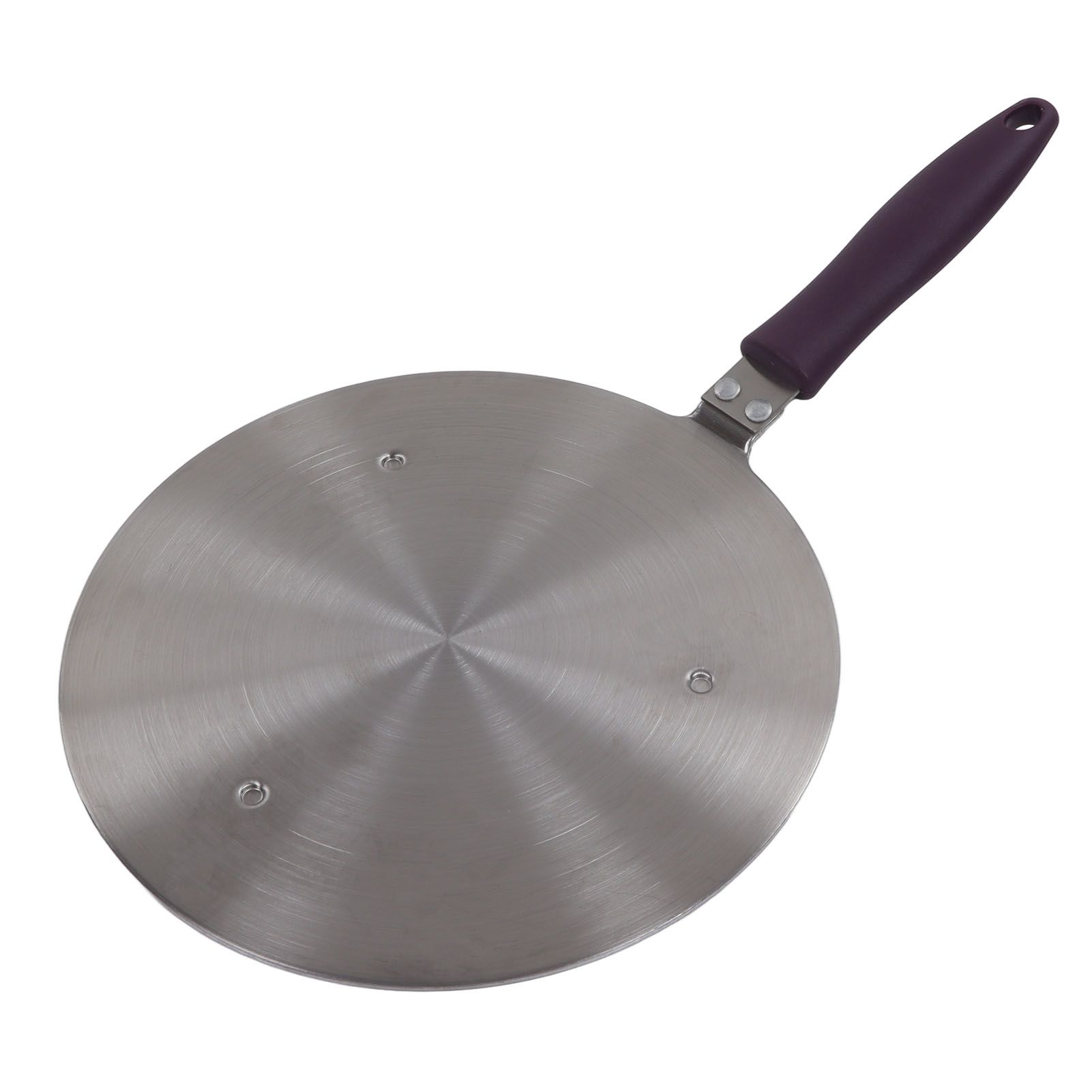 Induction Adapter Plate Stainless Steel Heat Diffuser with Purple Handle Kitchen Accessories for Iron Pot Ceramic Pot 21.5cm/8.46in - Image 4