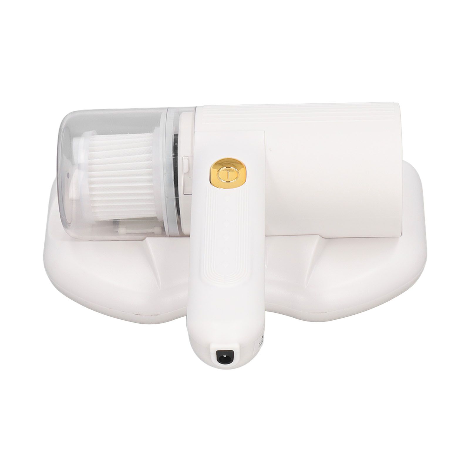 Mattress Vacuum Cleaner Purple Light USB Charging Cordless Mite Vacuum Cleaner with 20Kpa Suction Electric Mite Remover White - Image 6