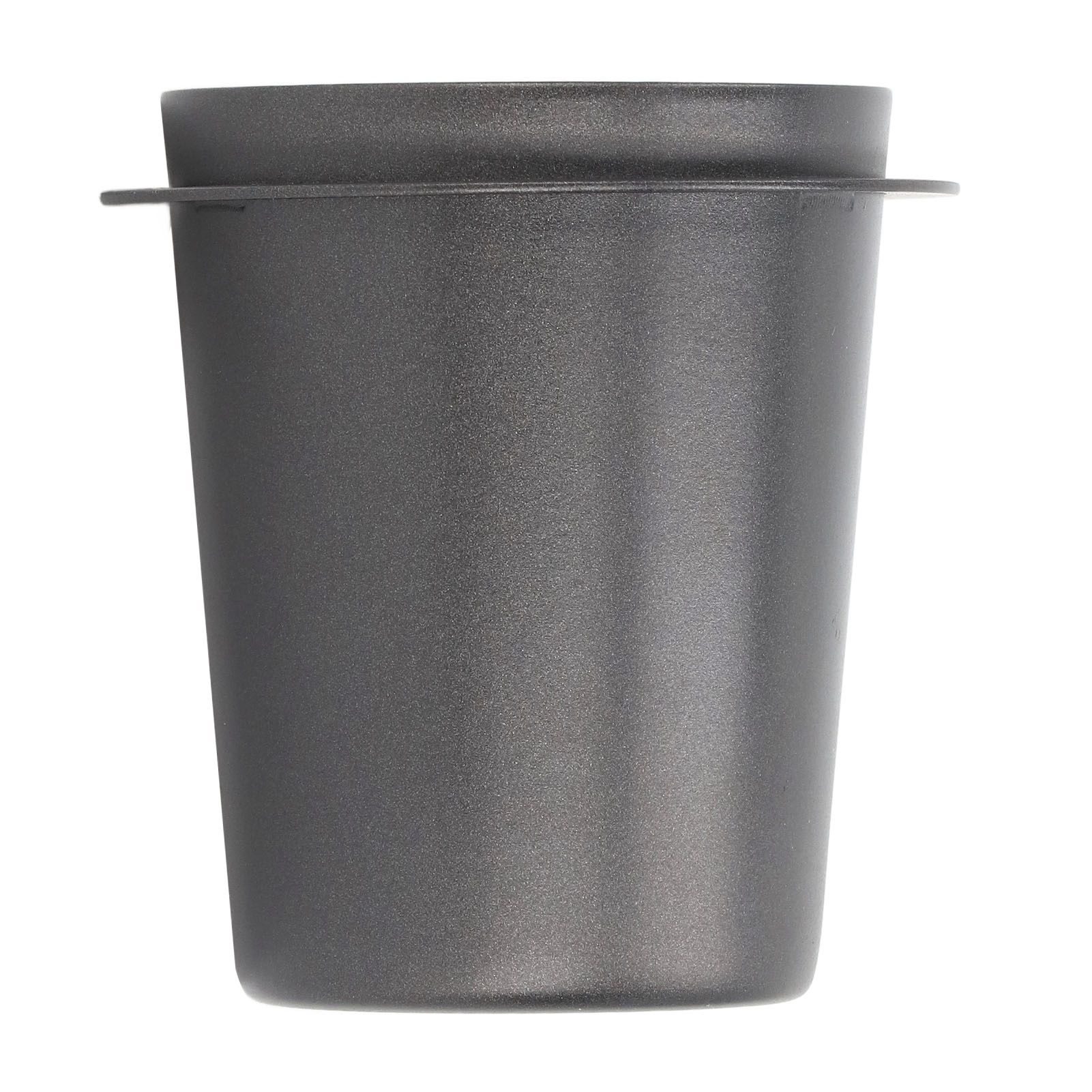 58mm Coffee Dosing Cup Universal Stainless Steel Coffee Machine Handle Dosing Cup Coffee Powder Feeder Black - Image 2