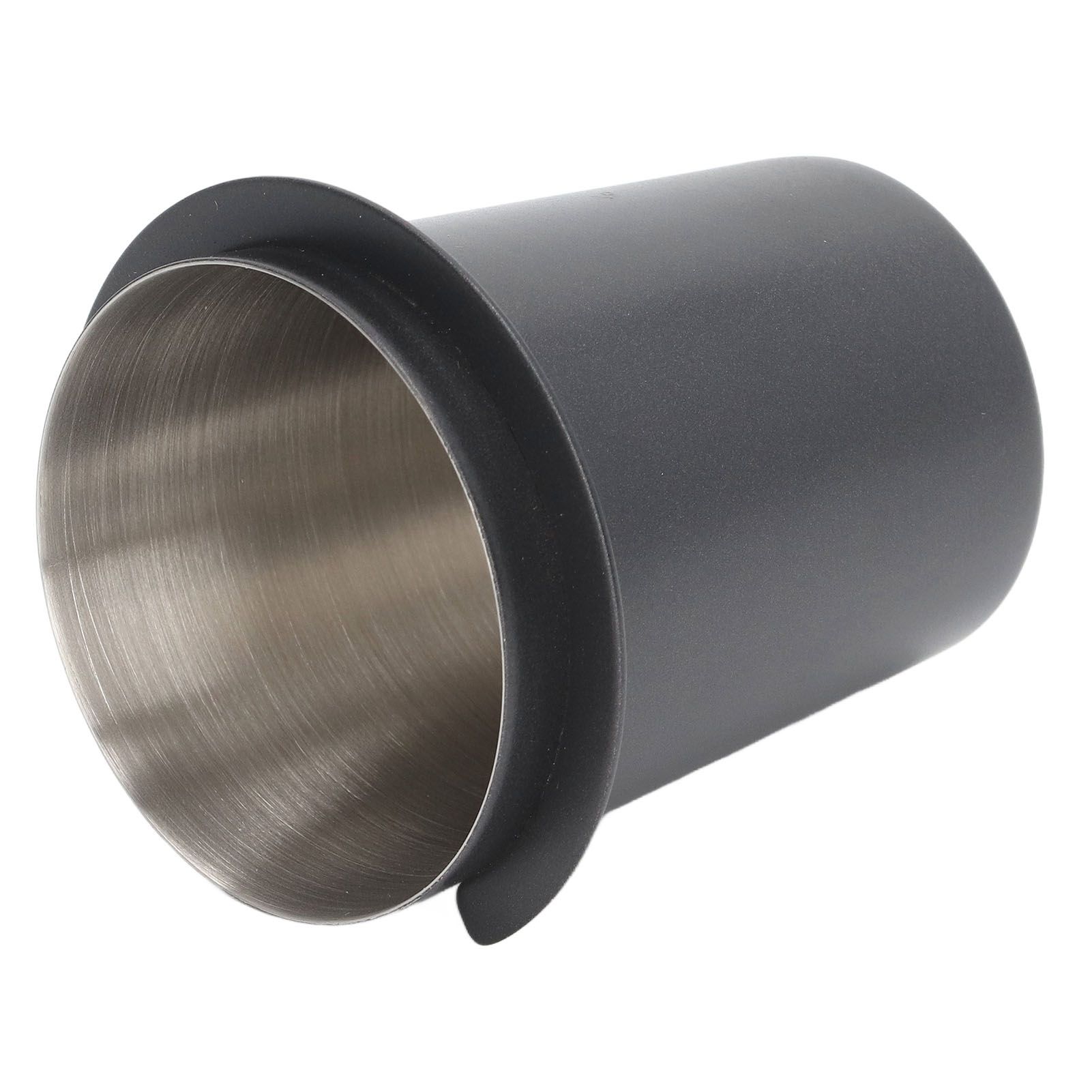 58mm Coffee Dosing Cup Universal Stainless Steel Coffee Machine Handle Dosing Cup Coffee Powder Feeder Black - Image 3