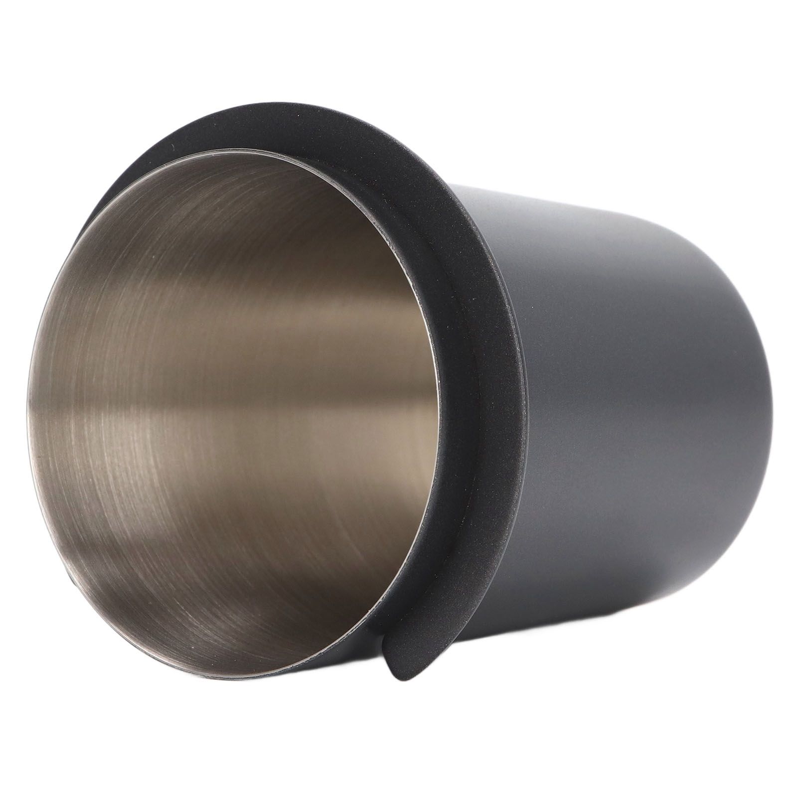 58mm Coffee Dosing Cup Universal Stainless Steel Coffee Machine Handle Dosing Cup Coffee Powder Feeder Black - Image 6