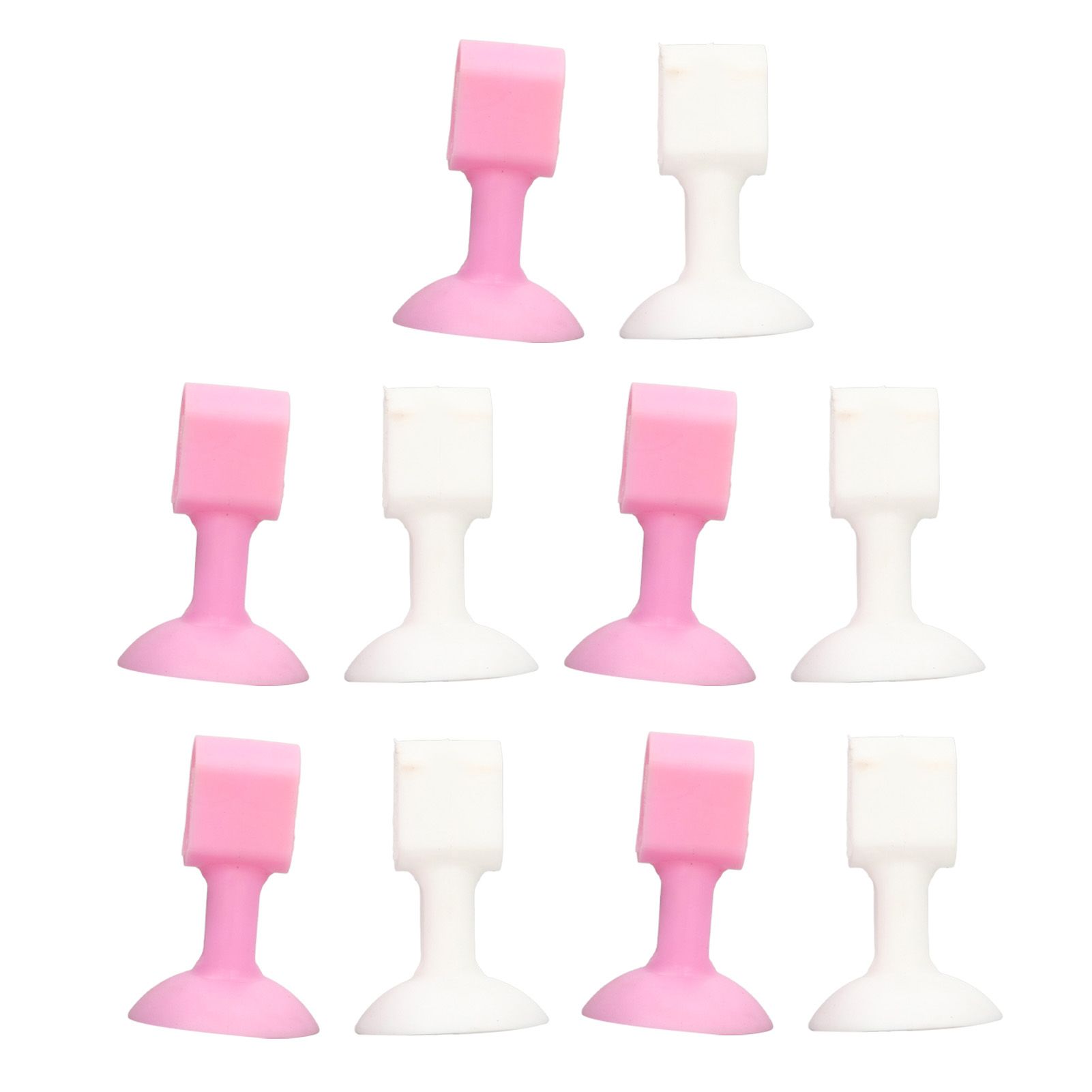 10 PCS Washer Door Holder Pink White Rubber Keep Dry Washing Machine Door Bracket for Dry Properly Prevent Odor - Image 2