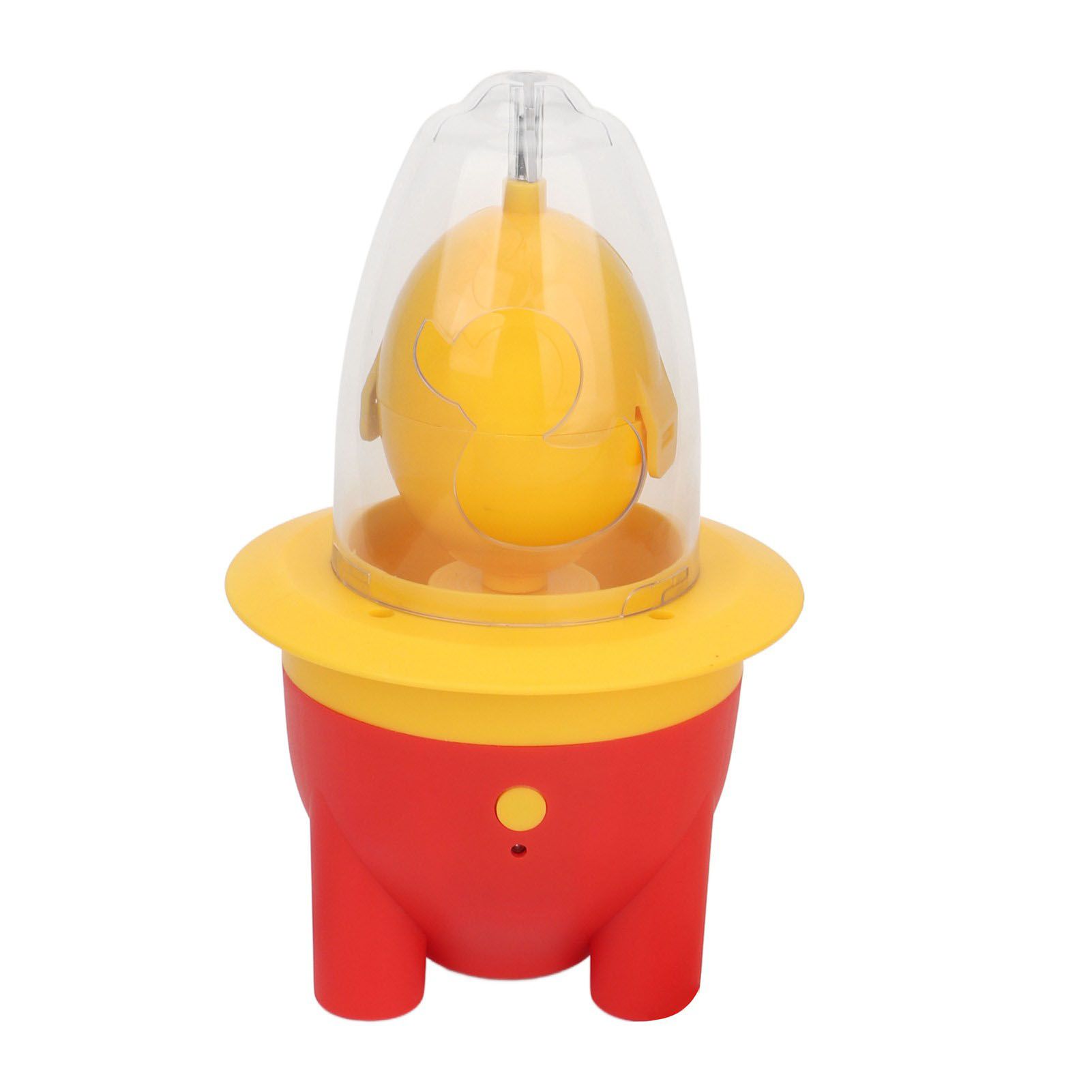 Egg Scrambler Shaker Lovely Electric Mini Portable USB Charging Golden Egg Maker for Kitchen Red - Image 2
