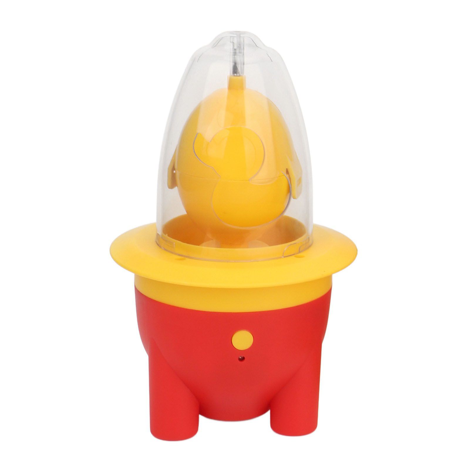 Egg Scrambler Shaker Lovely Electric Mini Portable USB Charging Golden Egg Maker for Kitchen Red - Image 3