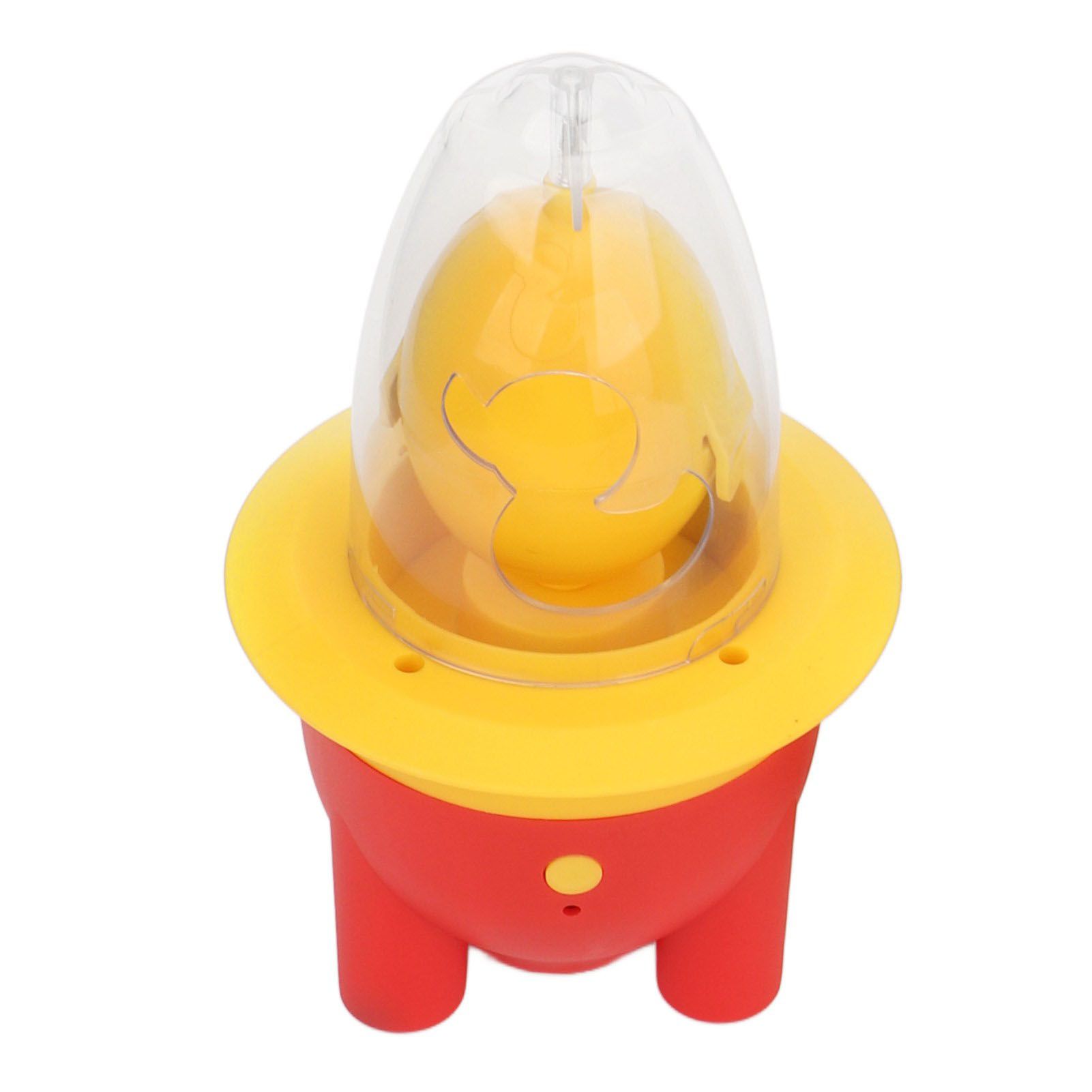 Egg Scrambler Shaker Lovely Electric Mini Portable USB Charging Golden Egg Maker for Kitchen Red - Image 4