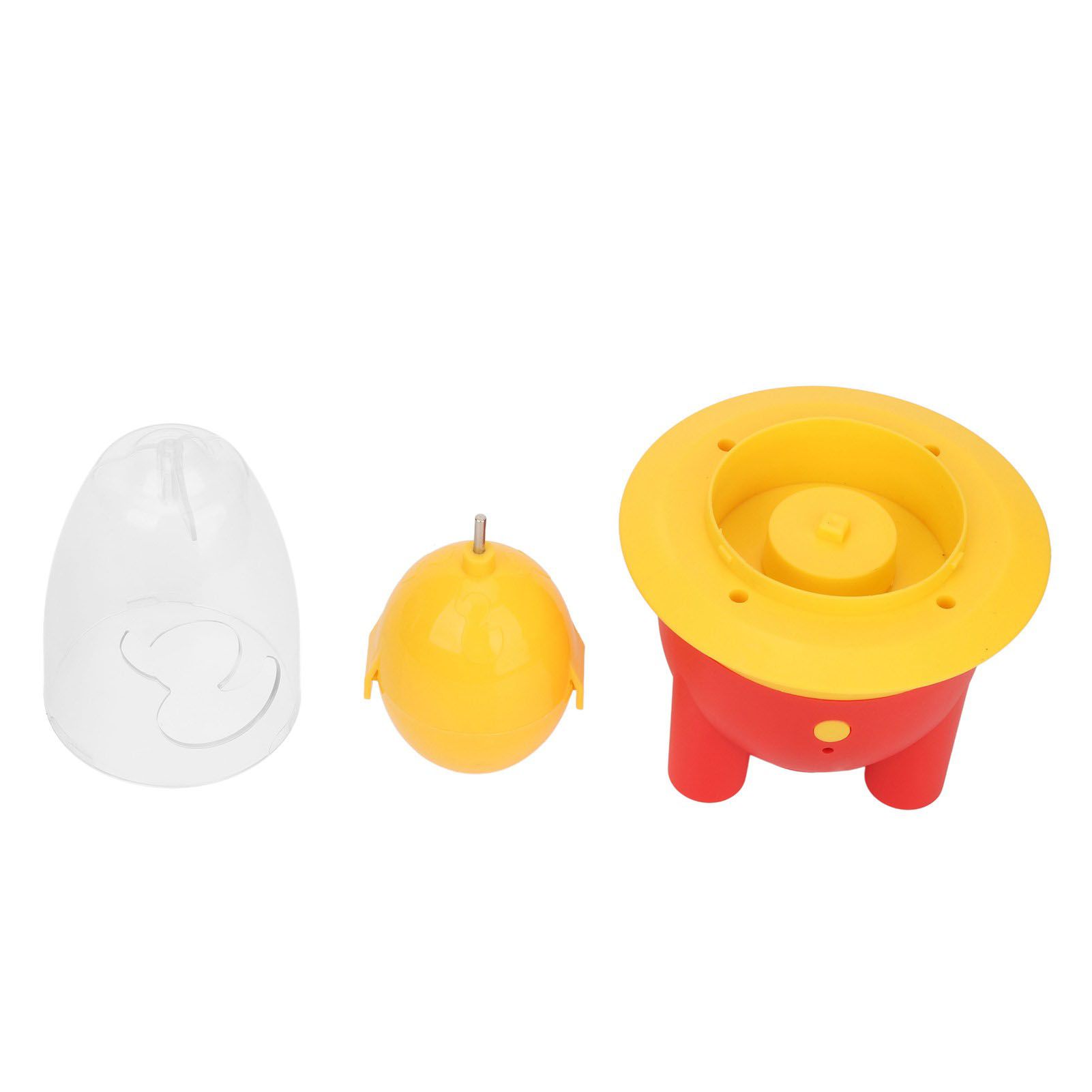 Egg Scrambler Shaker Lovely Electric Mini Portable USB Charging Golden Egg Maker for Kitchen Red - Image 5