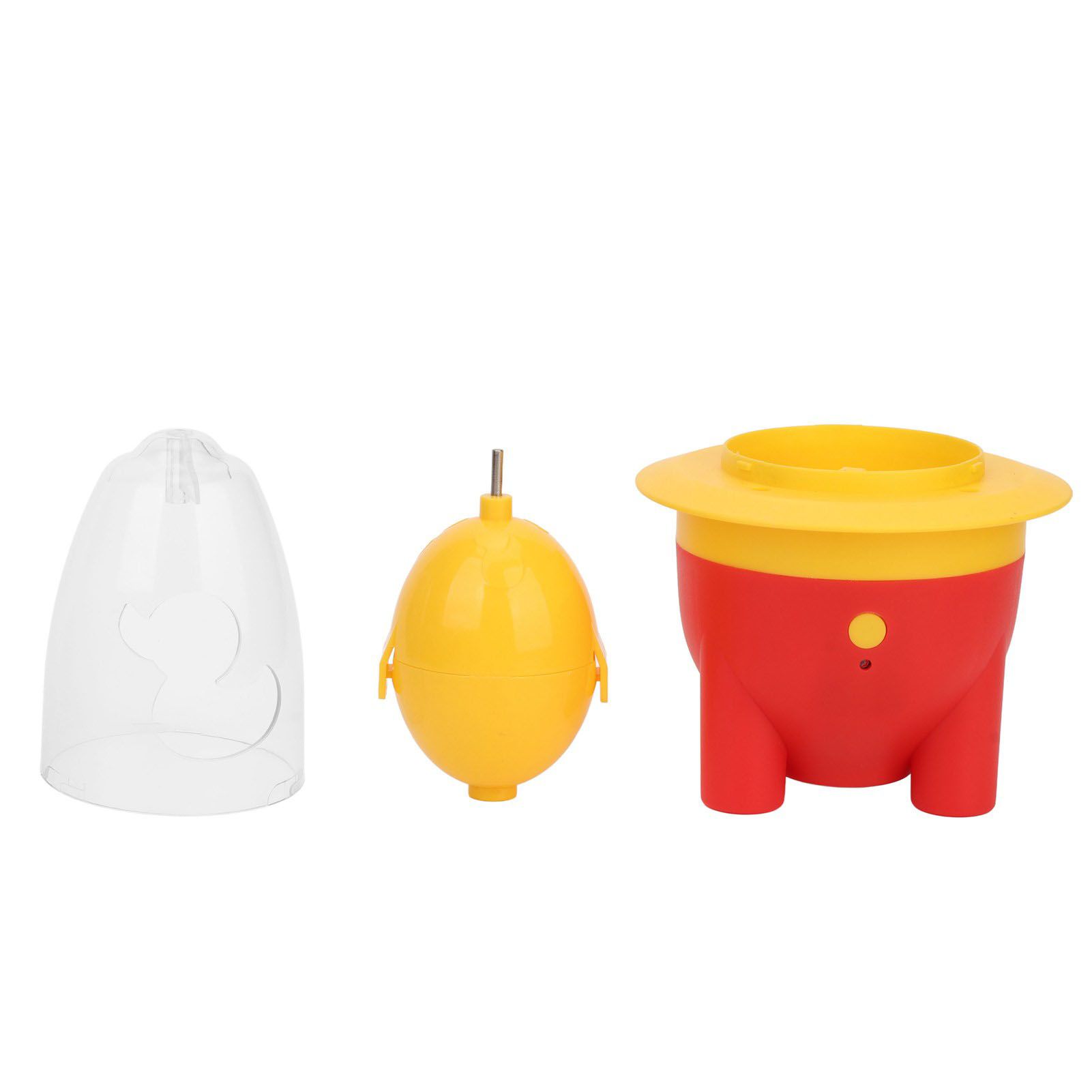 Egg Scrambler Shaker Lovely Electric Mini Portable USB Charging Golden Egg Maker for Kitchen Red - Image 6