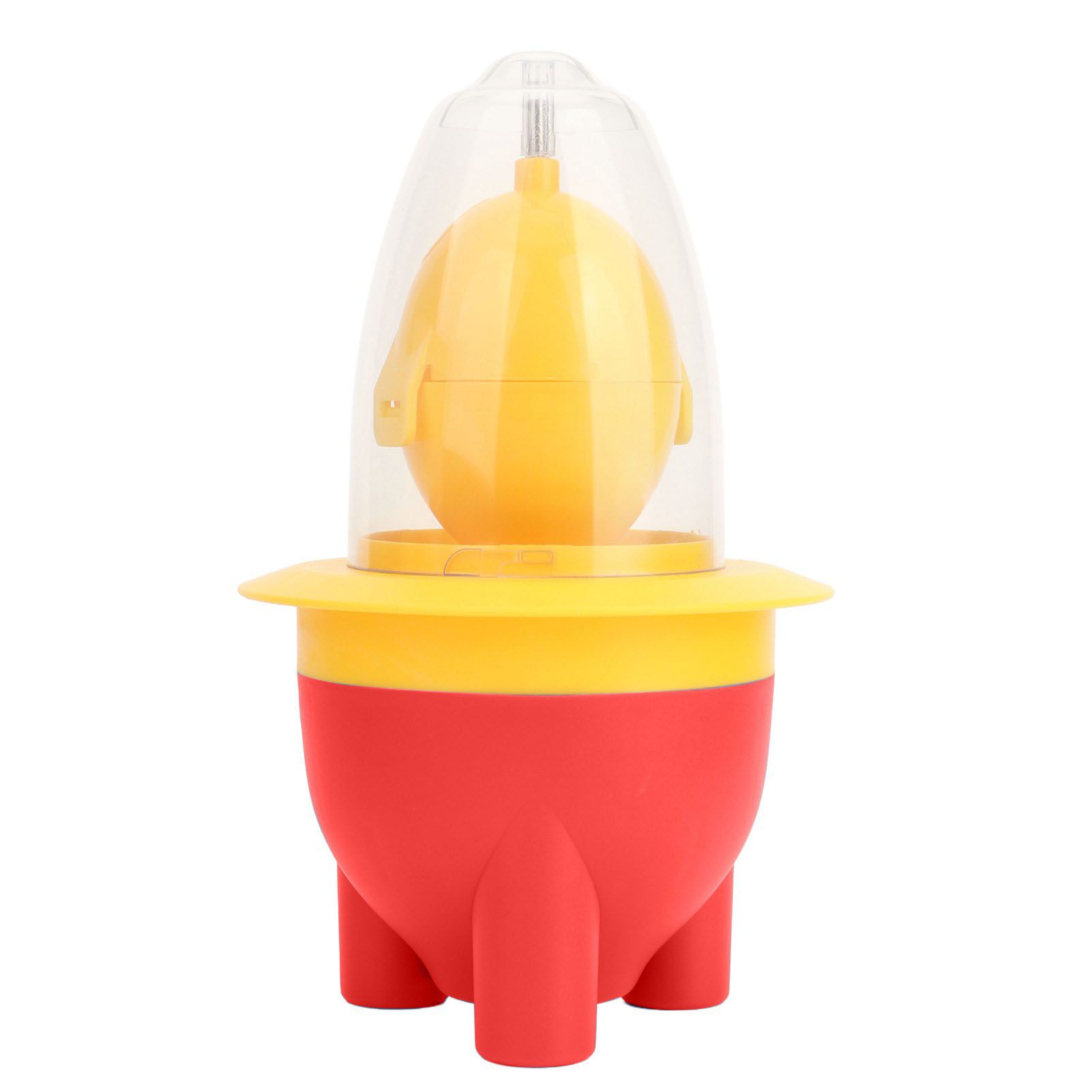 Egg Scrambler Shaker Lovely Electric Mini Portable USB Charging Golden Egg Maker for Kitchen Red - Image 7