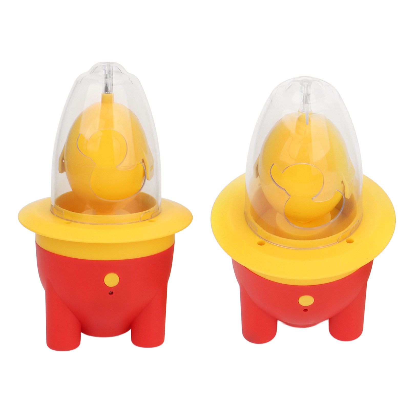 Egg Scrambler Shaker Lovely Electric Mini Portable USB Charging Golden Egg Maker for Kitchen Red - Image 8