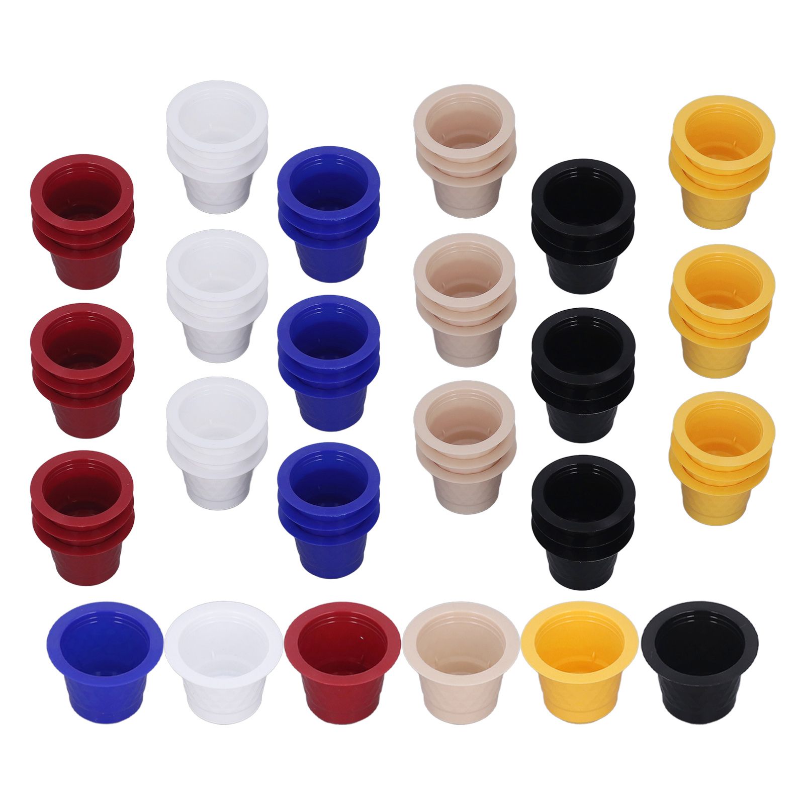 60pcs Refillable Disposable Coffee Capsule Cup Bottom Sealing Aluminum Film Plastic Coffee Filters for Home - Image 7