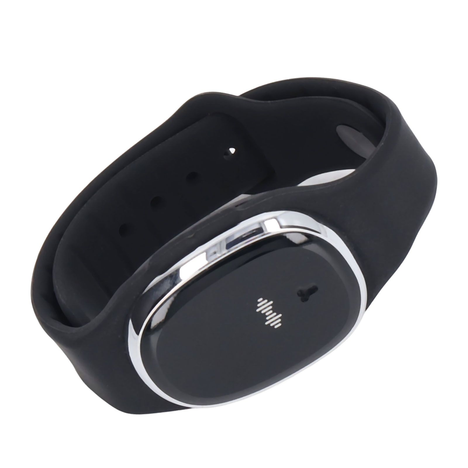 Outdoor Sports Mosquito Repellent Bracelet Ultrasonic Mosquito Repellent Wristband USB Rechargeable for Pregnant Women Children Black - Image 2