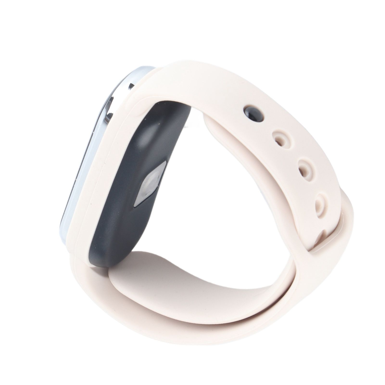 Mosquito Repellent Bracelet 5V 1A 90mah USB Rechargeable Step Counting Temperature Ultrasonic Wristband White - Image 3