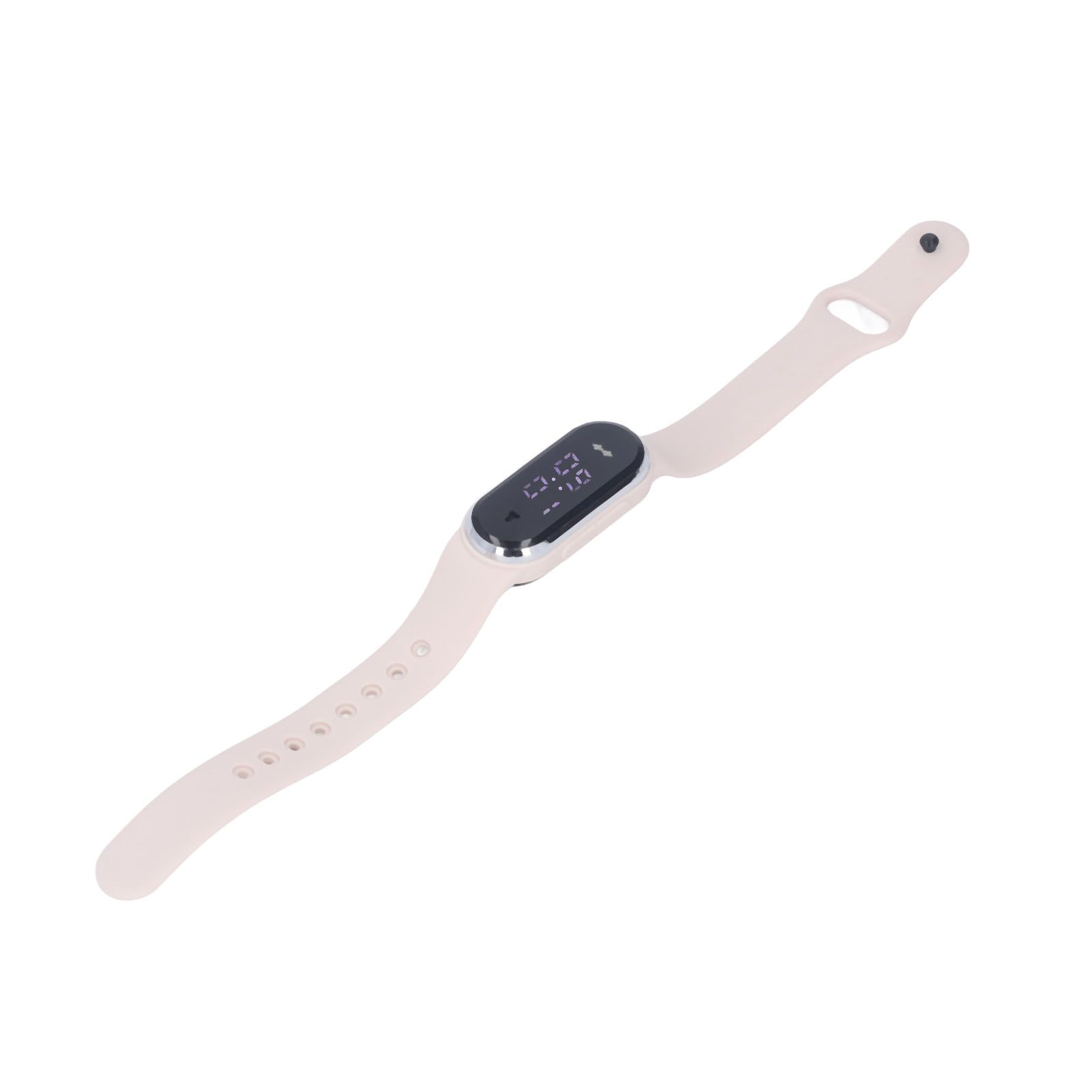 Anti Mosquito Bracelet Watch Silica Gel USB Rechargeable Ultrasonic Mosquito Repellent Bracelet for Outdoor White - Image 4