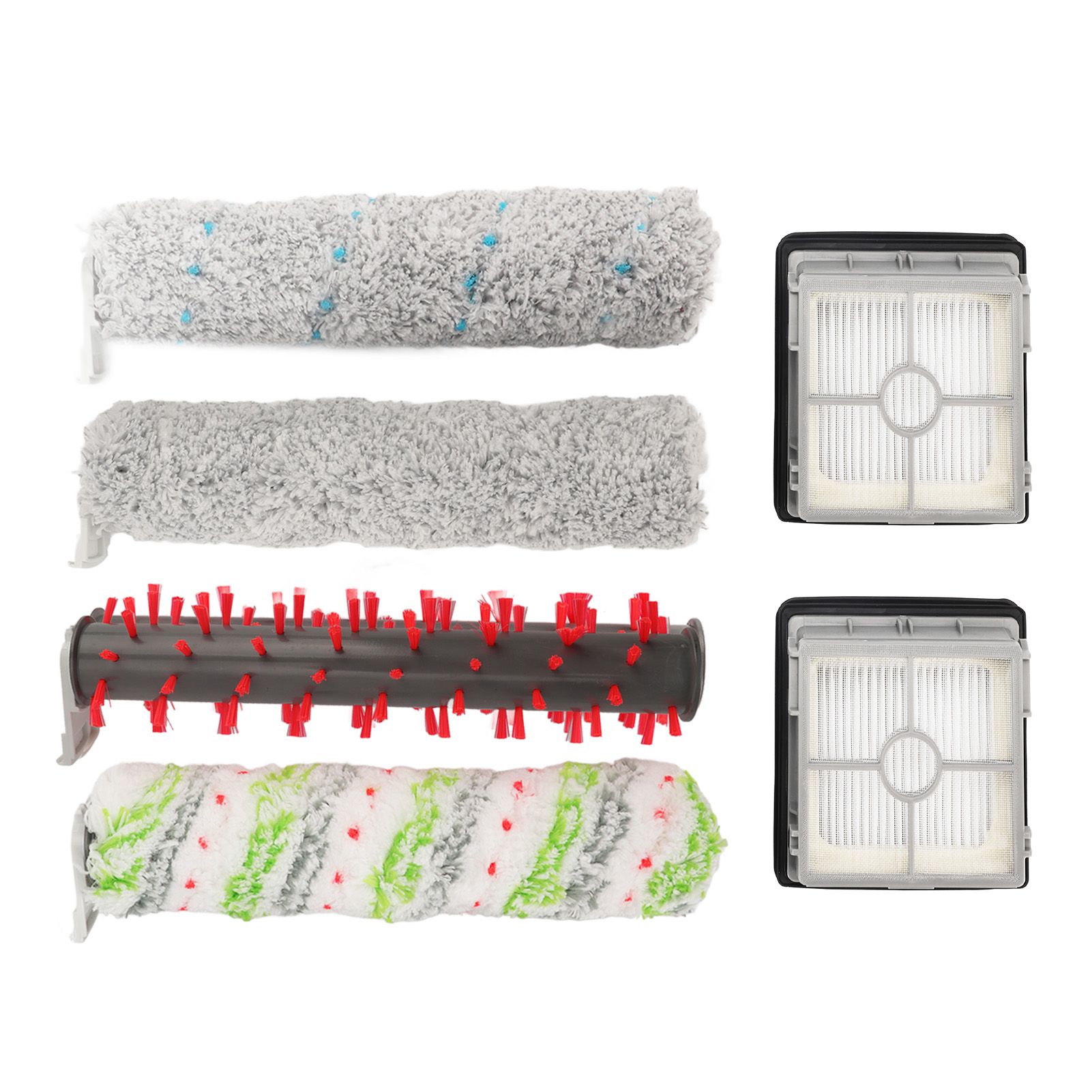 Replacement Brush Roller and Filter Multifunctional Clean Accessories for Bissell X7 3350F 2832Z 2955Z 4th Generation Vacuum Cleaner - Image 1