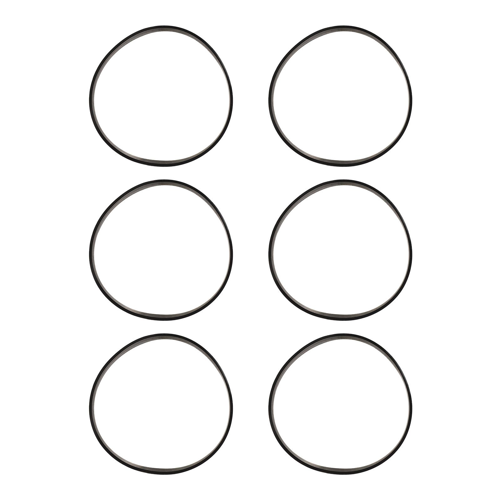 6pcs Vacuum Cleaner Belt Rubber High Strength Vacuum Belt Replacement for Bissell 7 9 10 12 14 - Image 5