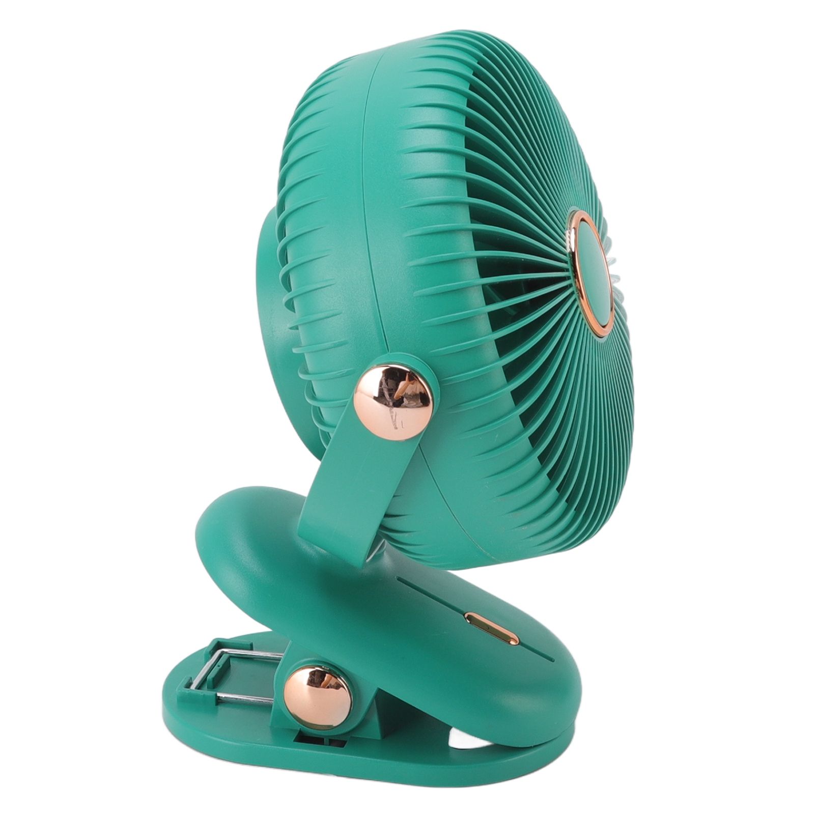 Desk Clip On Fan 3 Wind Speed Safe Design Compact Portable Desktop Fan Clip On Fan for Home Dorm Stroller Green - Image 7