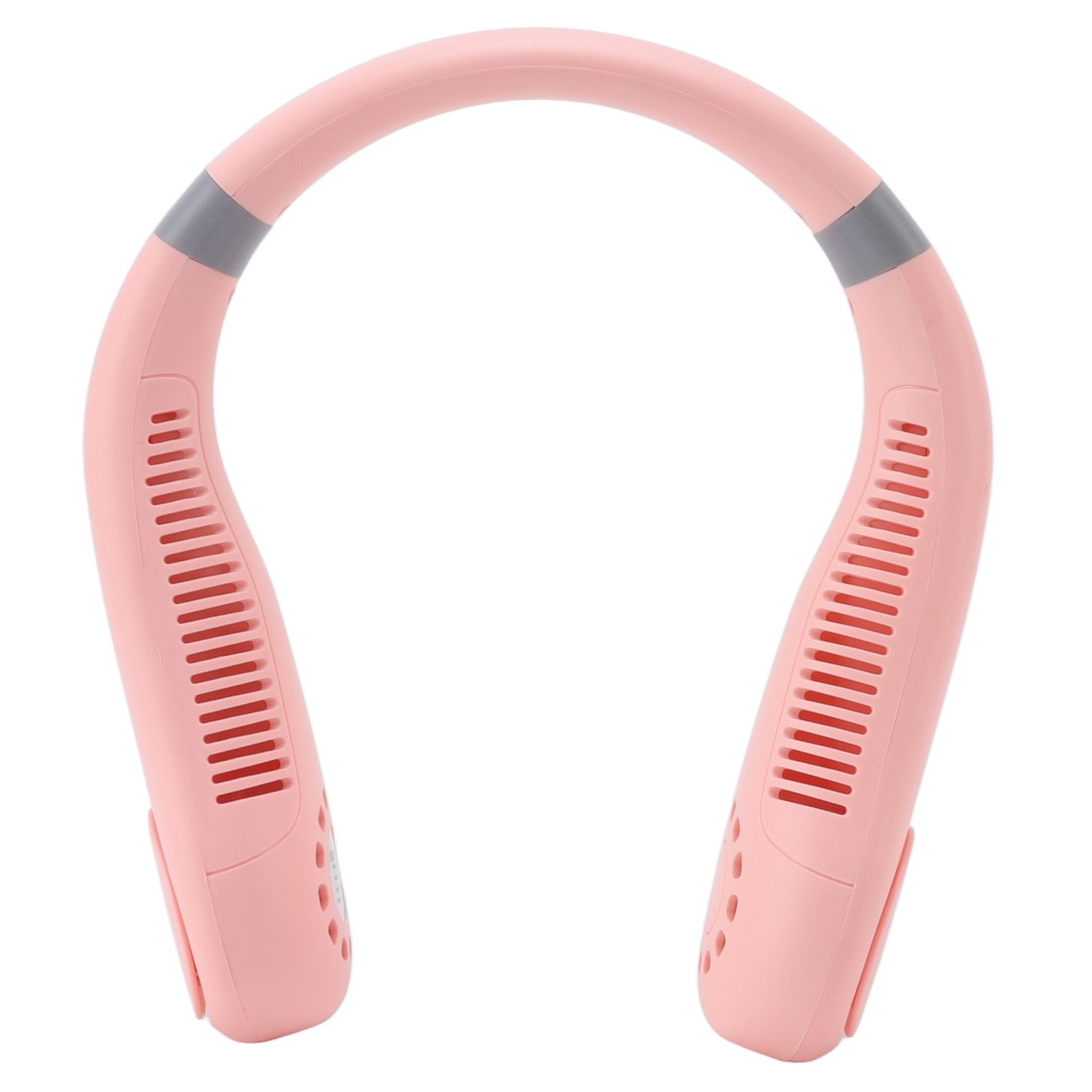 Bladeless Neck Fan Breathing Light 2400mah Rechargeable Hands Free Mini Neck Fan for Outdoor Travel Pink - Image 5