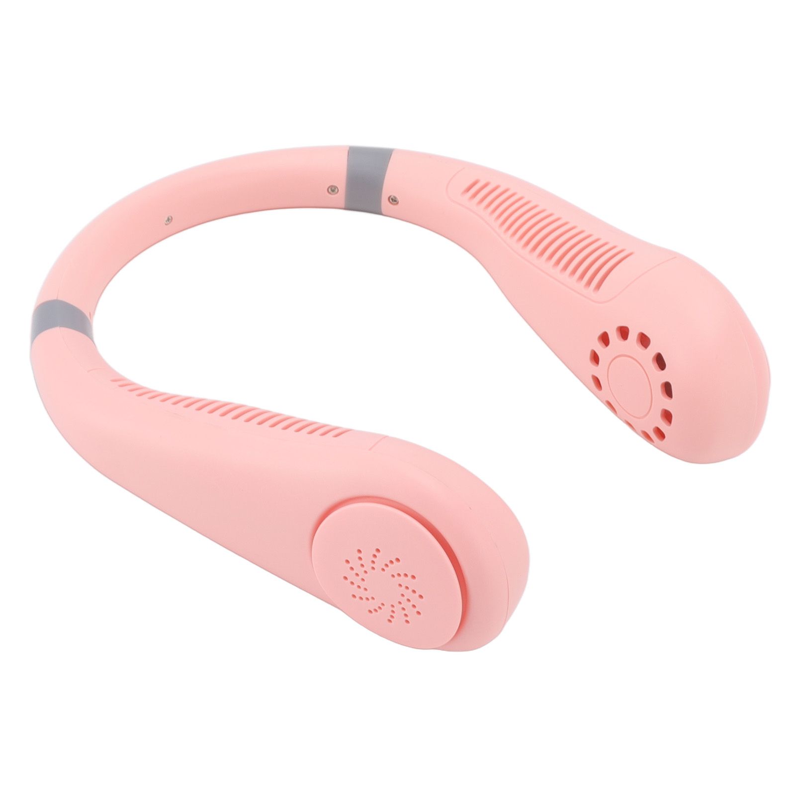 Bladeless Neck Fan Breathing Light 2400mah Rechargeable Hands Free Mini Neck Fan for Outdoor Travel Pink - Image 7