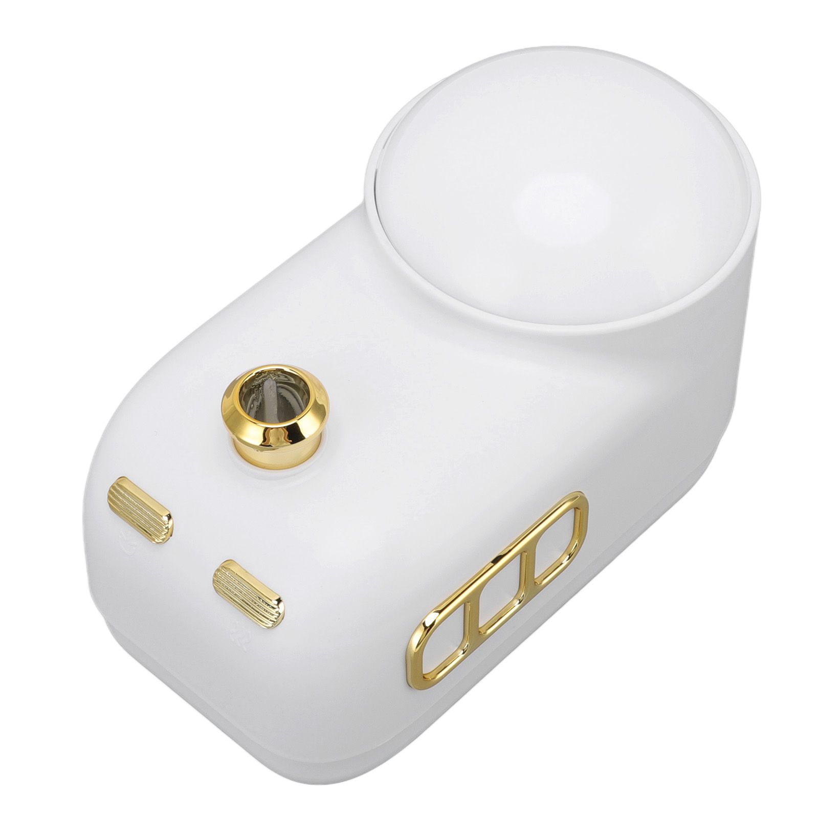 Train Air Humidifier Projector Cartoon Retro Charging Soft Light Desktop Humidifier Night Light for Bedroom Office White - Image 5