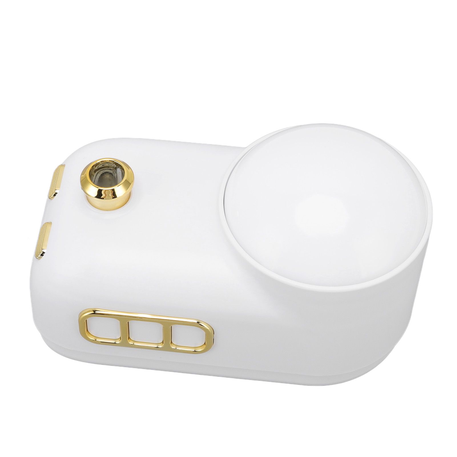 Train Air Humidifier Projector Cartoon Retro Charging Soft Light Desktop Humidifier Night Light for Bedroom Office White - Image 7