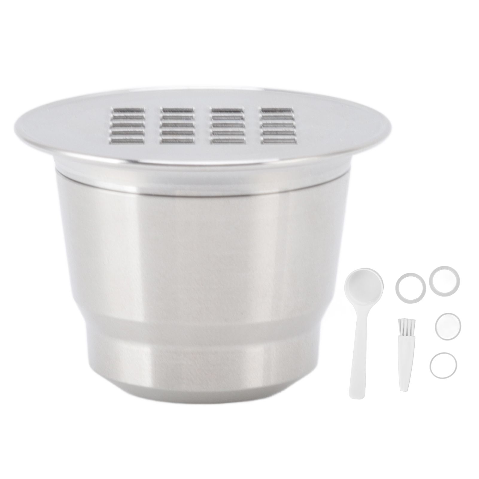 Refillable Coffee Pod Reusable Cafe Capsule Filter Stainless Steel for Maker Machine - Image 1