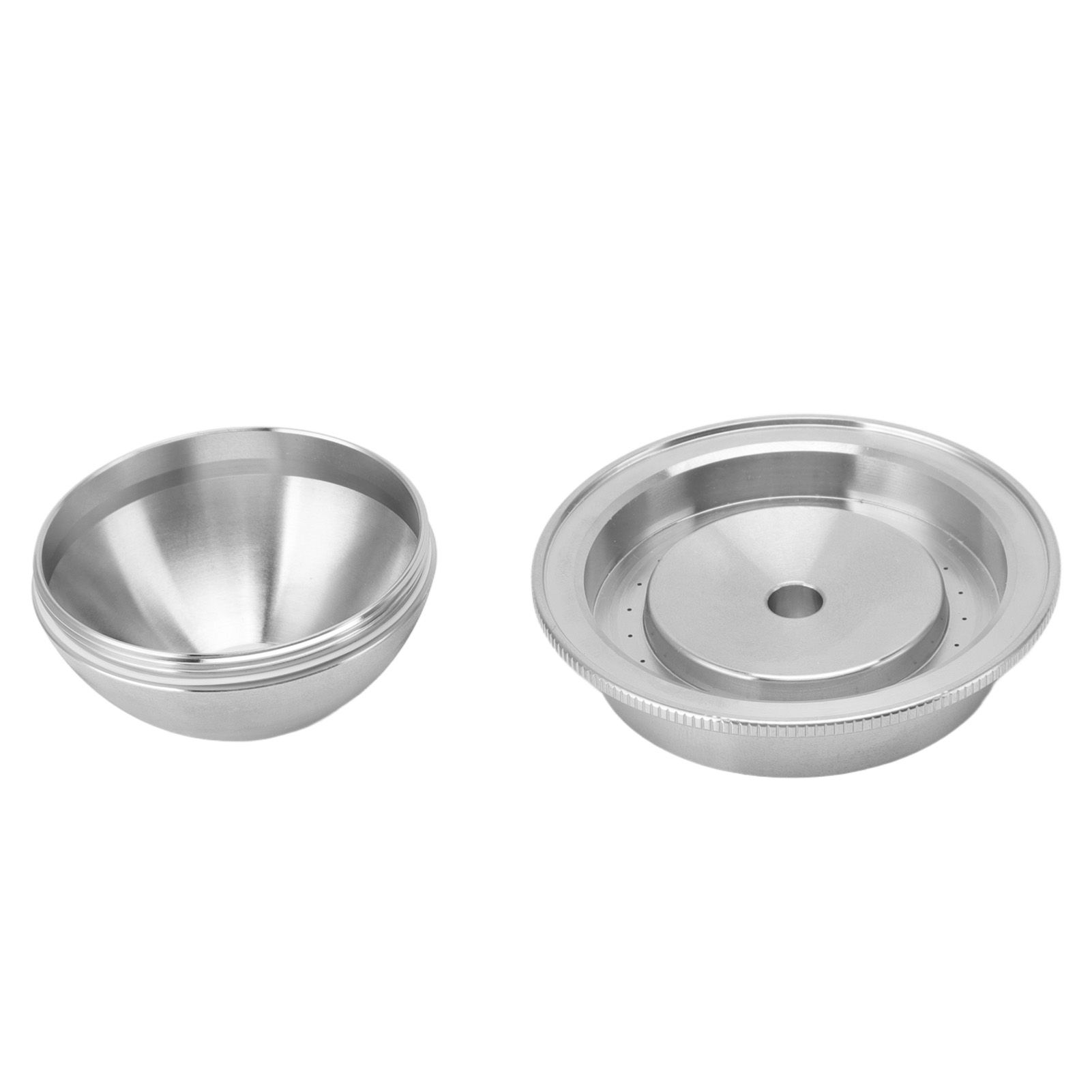 Reusable Coffee Capsule Filter Stainless Steel Refillable Coffee Machine Pod with Spoon Brush - Image 7