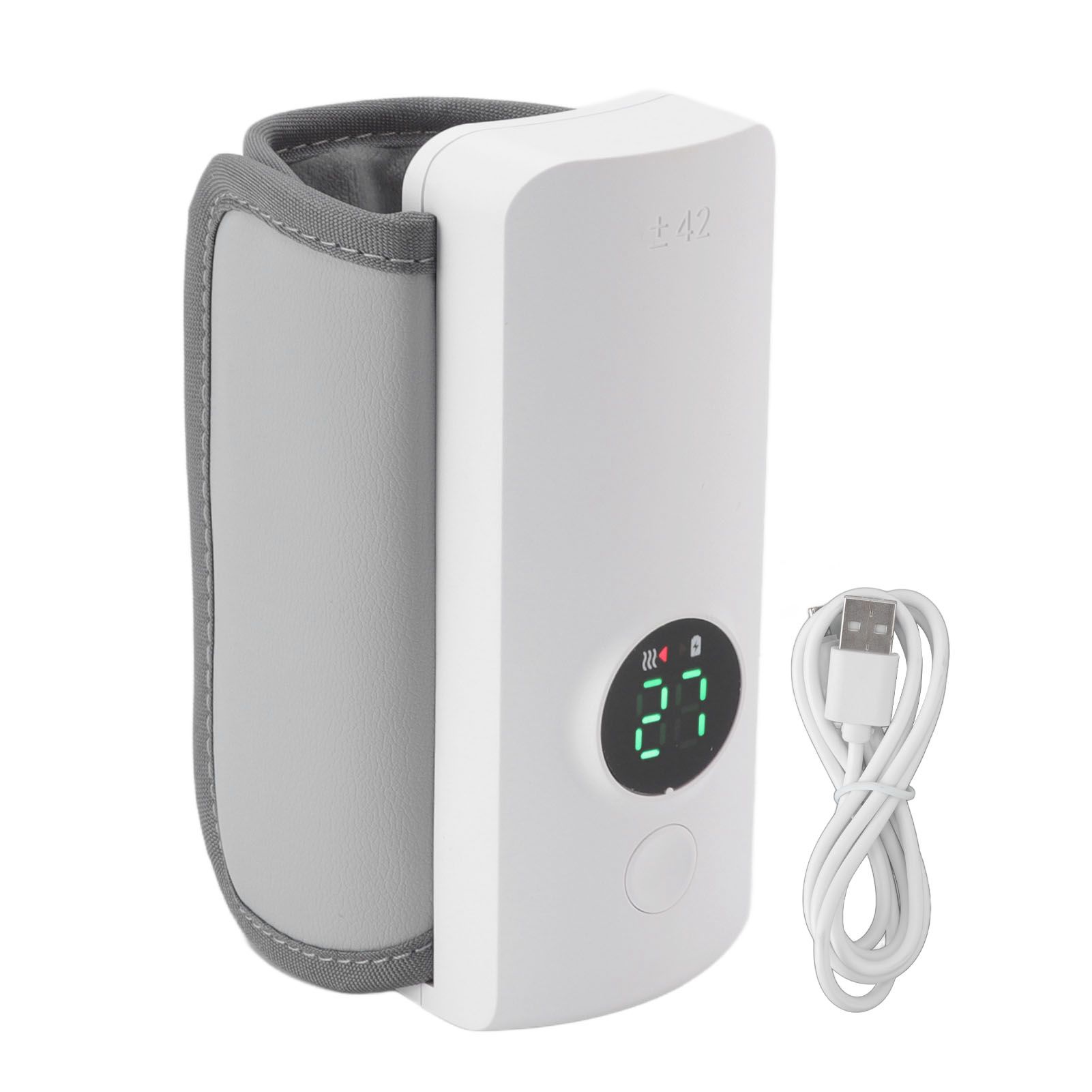 Milk Bottle Thermal Bag ABS PU 3000mah X 2P 7.4V 2A 18W Insulated USB Charging Portable Baby Nursing Tool for Breastmilk - Image 1