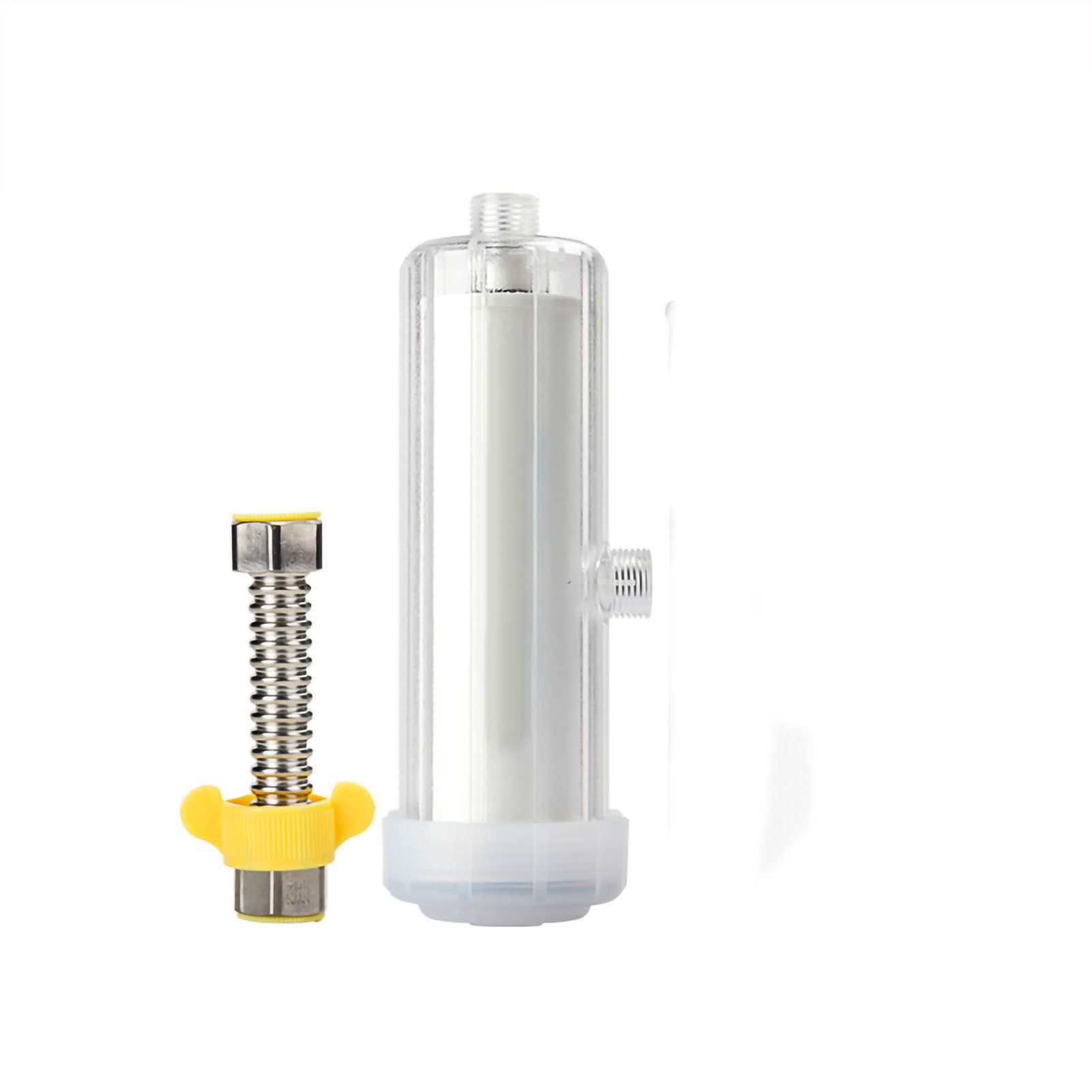 Shower Water Filter Efficient Activated Carbon Healthy Skin Care Shower Water Filter for Bathing Bath Filter (PP Cotton Filter) - Image 1