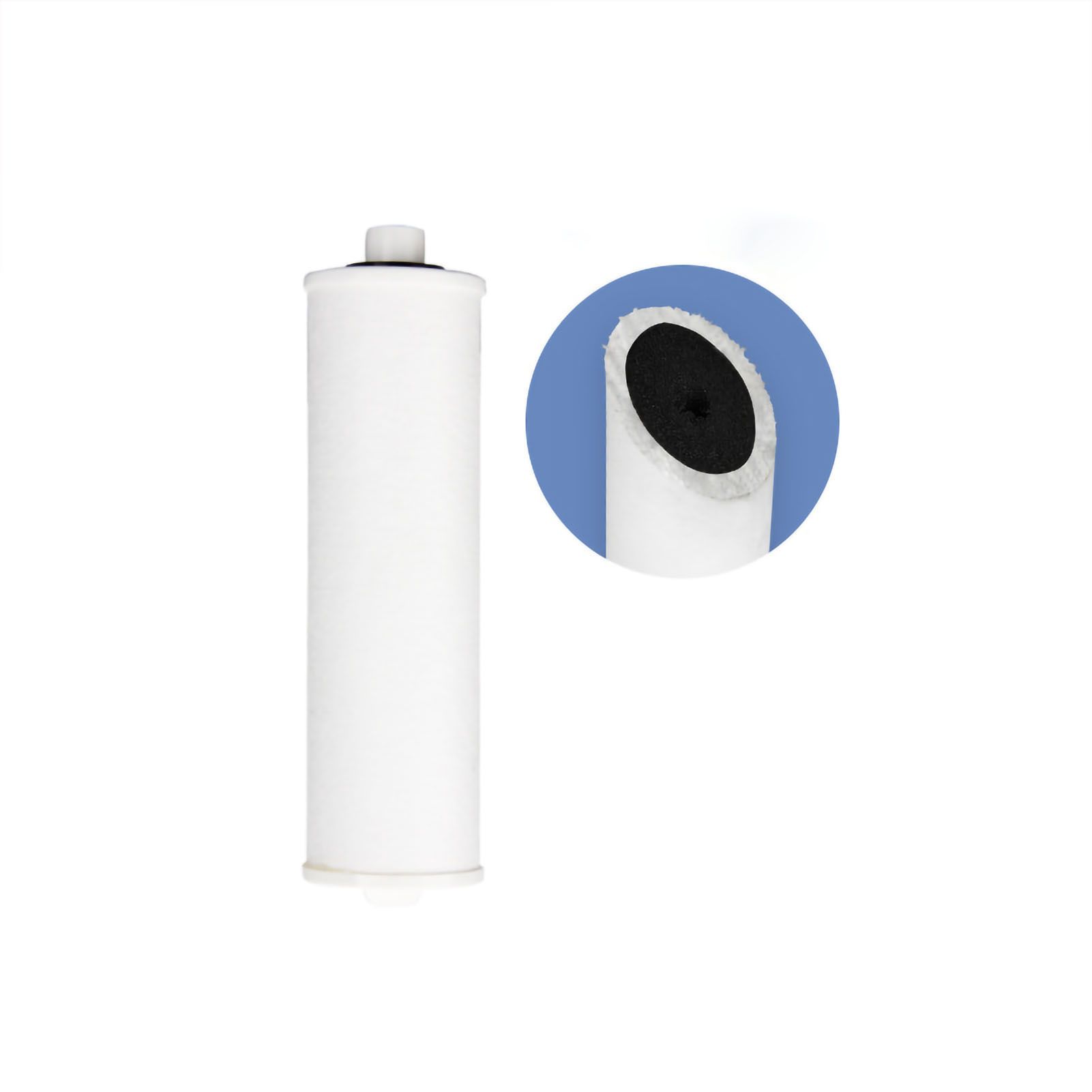 Shower Water Filter Efficient Activated Carbon Healthy Skin Care Shower Water Filter for Bathing Matching Composite Filter Element - Image 1