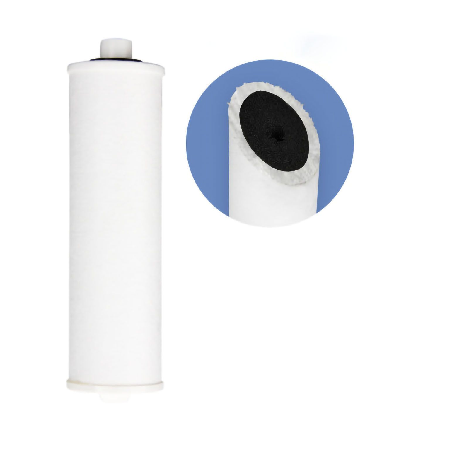 Shower Water Filter Efficient Activated Carbon Healthy Skin Care Shower Water Filter for Bathing Matching Composite Filter Element - Image 5