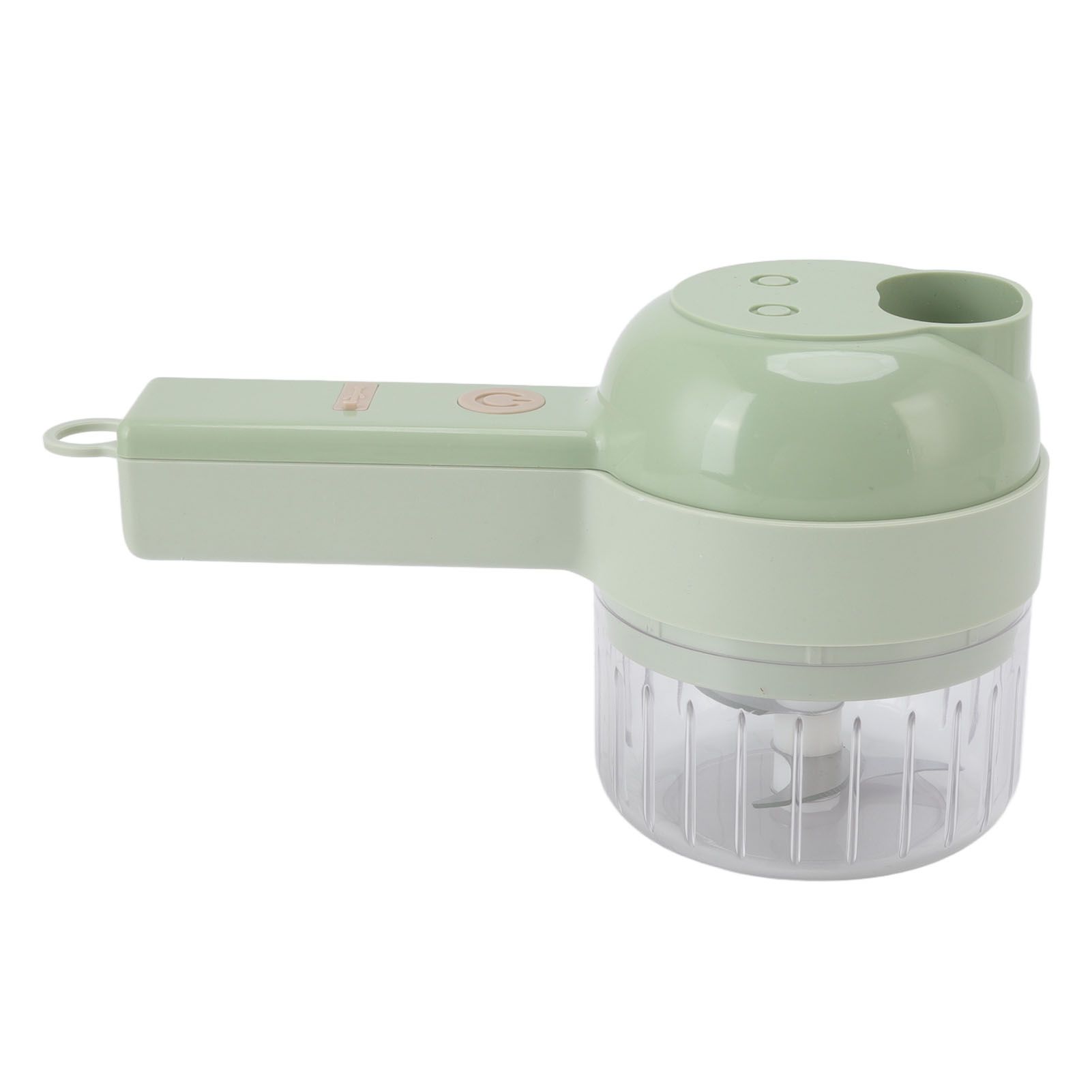 Garlic Chopper Handheld USB Charging Open Feeding Port Waterproof Body Stainless Steel Blade Food Chopper - Image 6