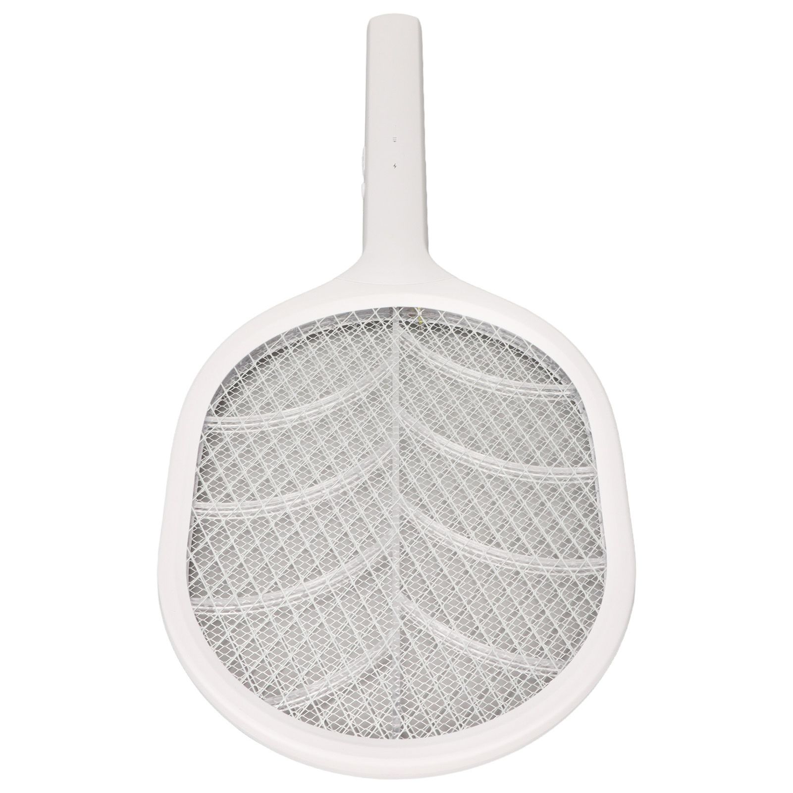 Electric Fly Swatter USB Charging Purple Light 3 Layers Safety Net Mosquito Swatter Racket with Base - Image 6